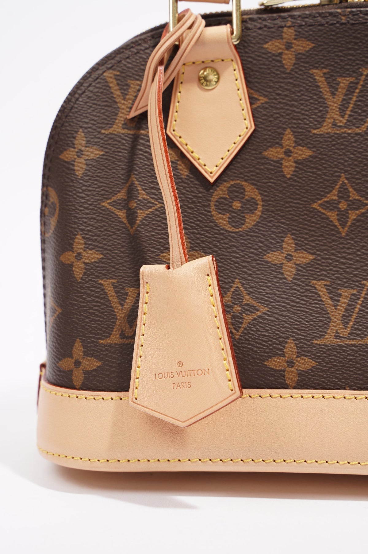 Louis Vuitton Womens Alma Monogram Canvas BB