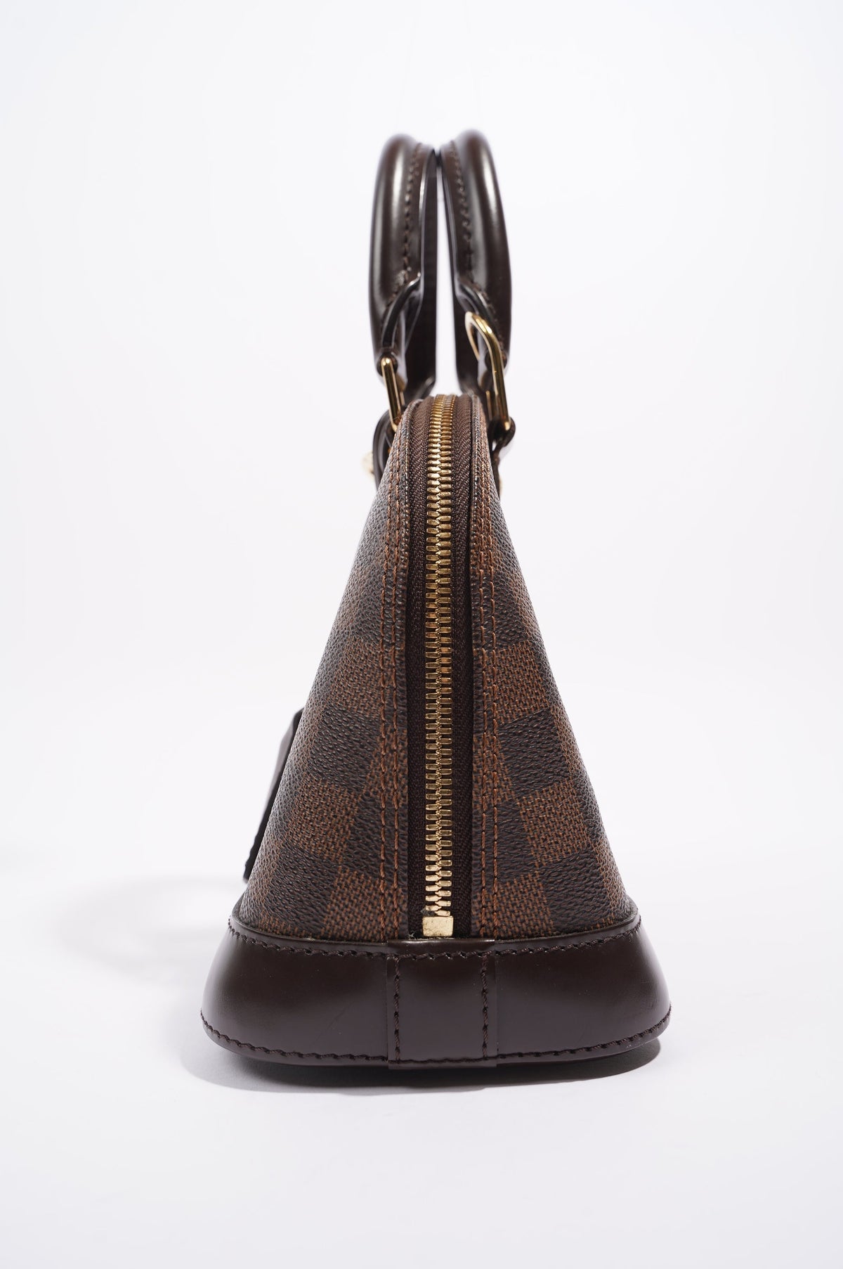 Louis Vuitton Womens Alma Damier Ebene BB