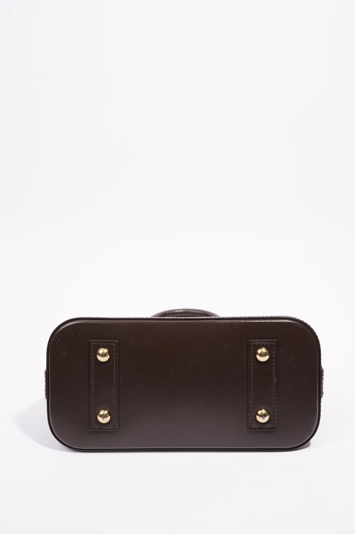 Louis Vuitton Womens Alma Damier Ebene BB