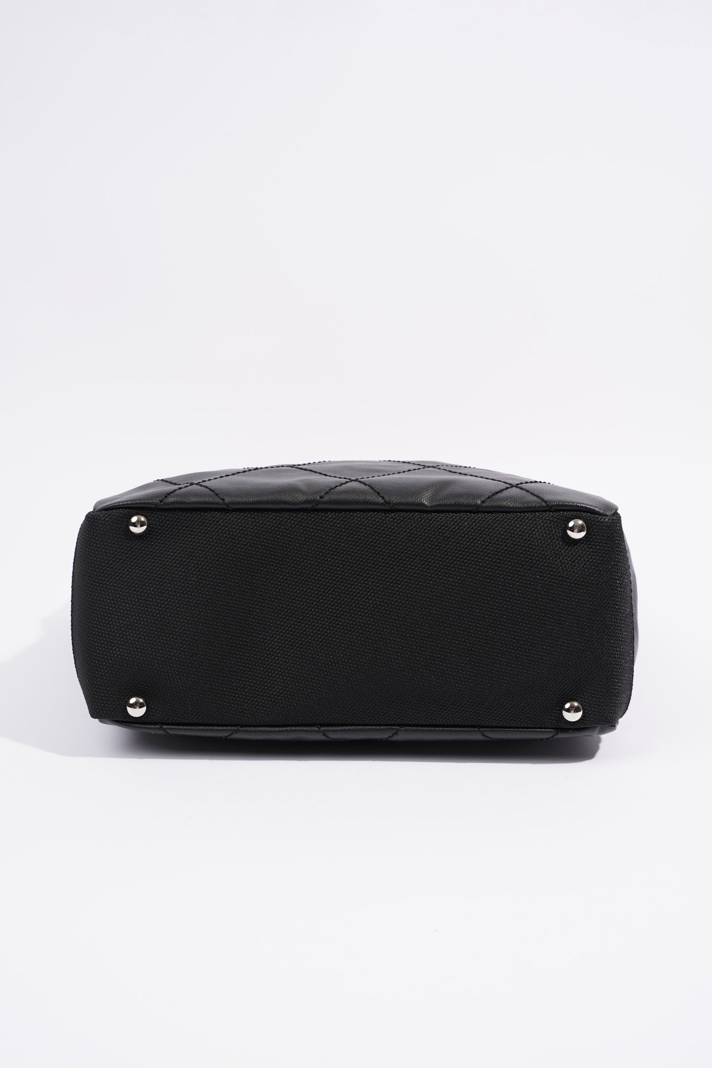 Chanel Paris Biarritz Tote Black Canvas