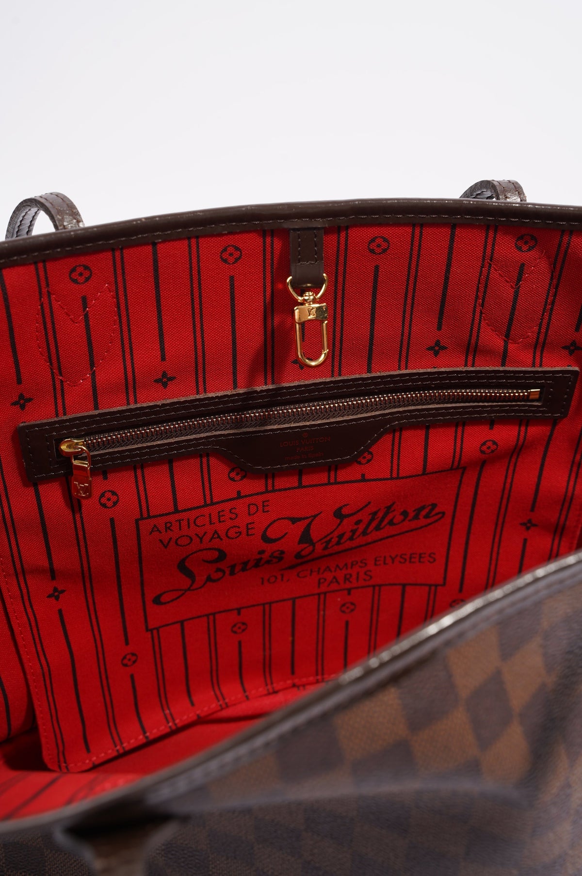 Louis Vuitton Neverfull Damier Ebene Canvas MM