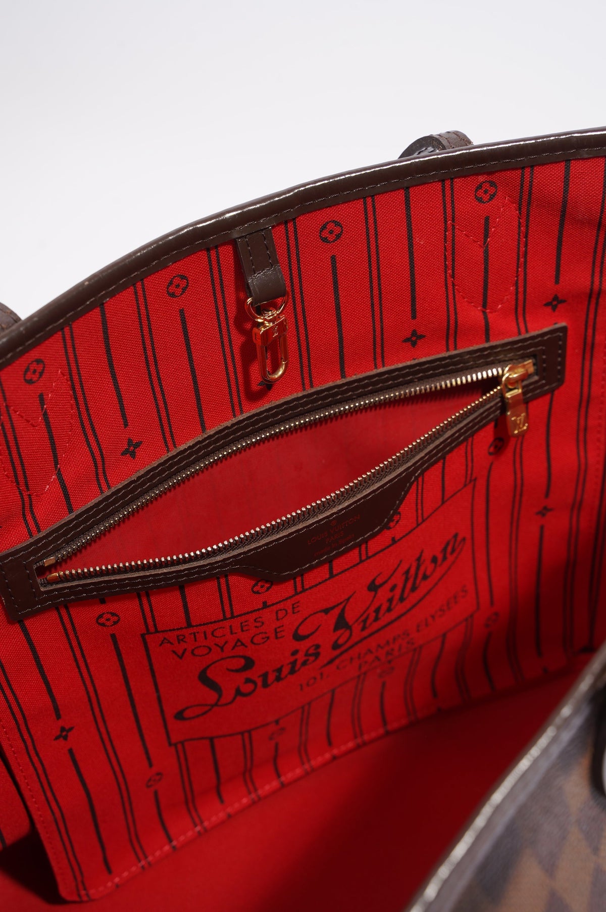 Louis Vuitton Neverfull Damier Ebene Canvas MM