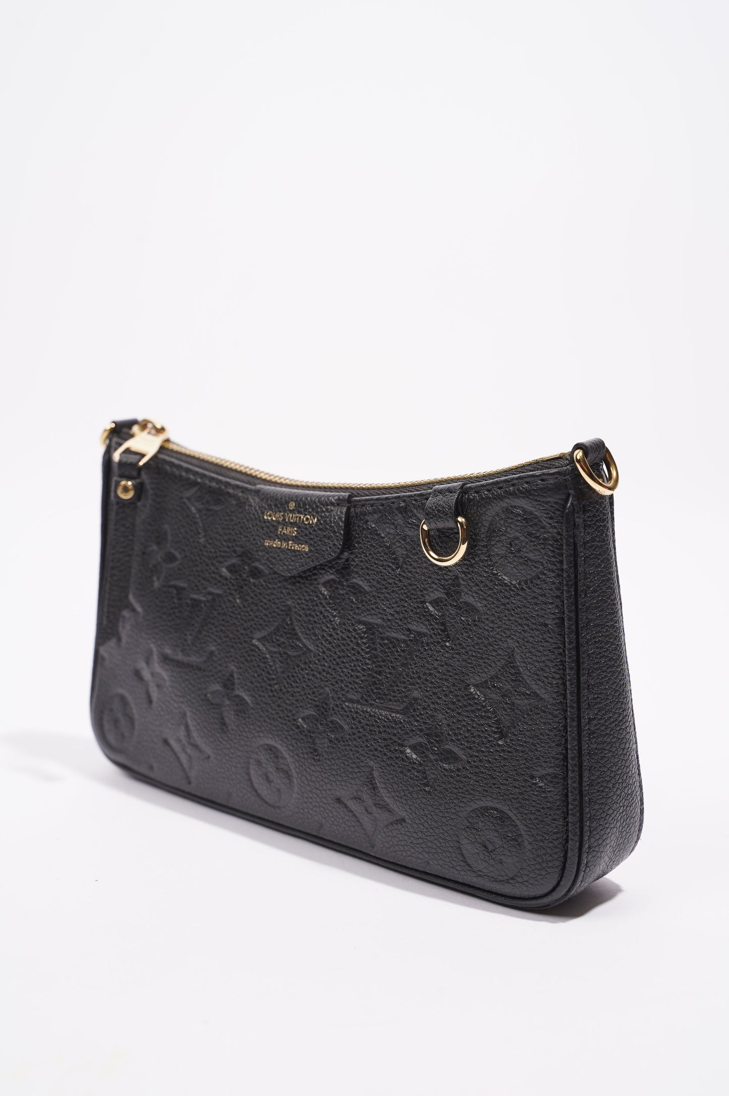 Louis Vuitton Easy Pouch Black Monogram Empreinte Leather