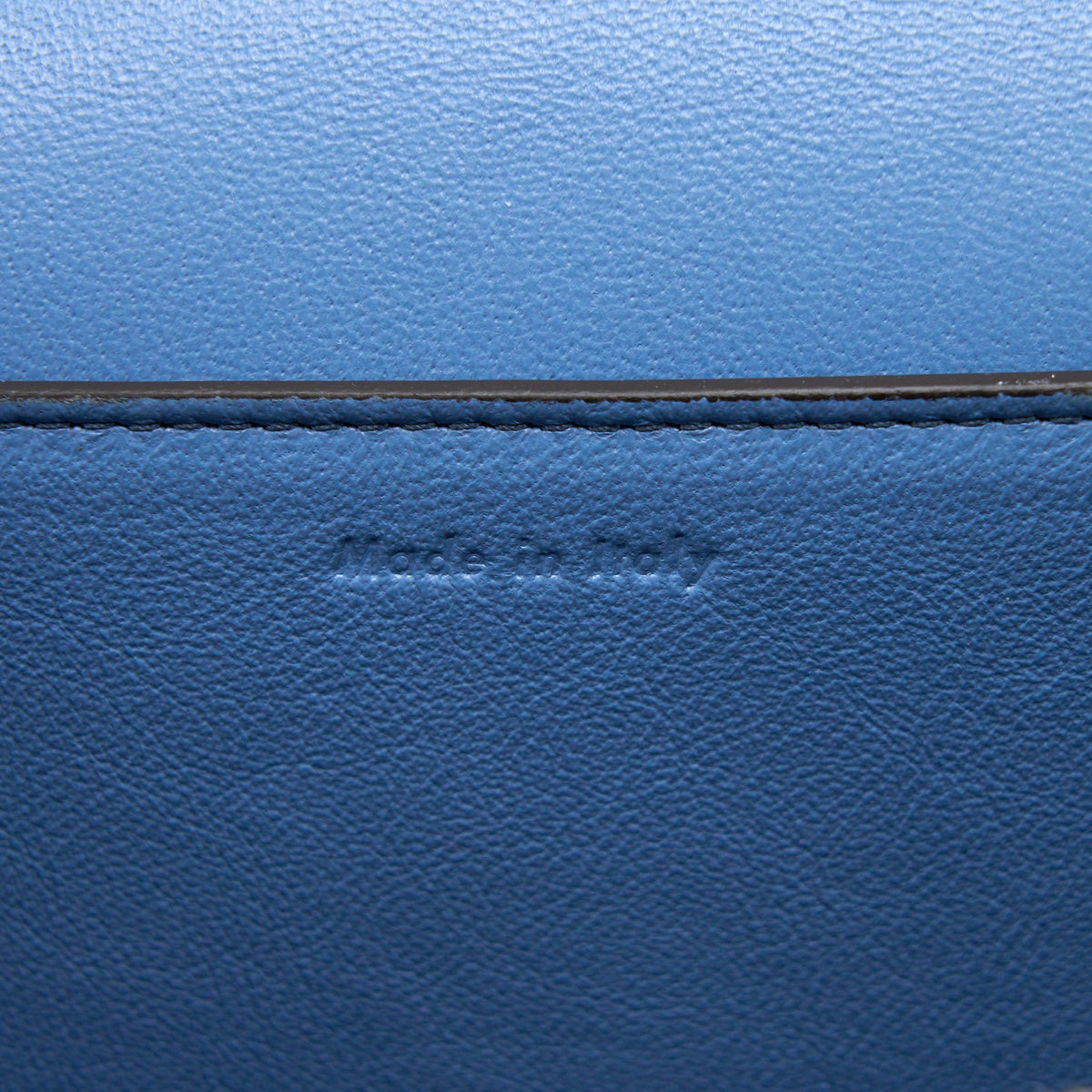 Celine Medium Frame Bag Multicolour Blue/Light Taupe GHW