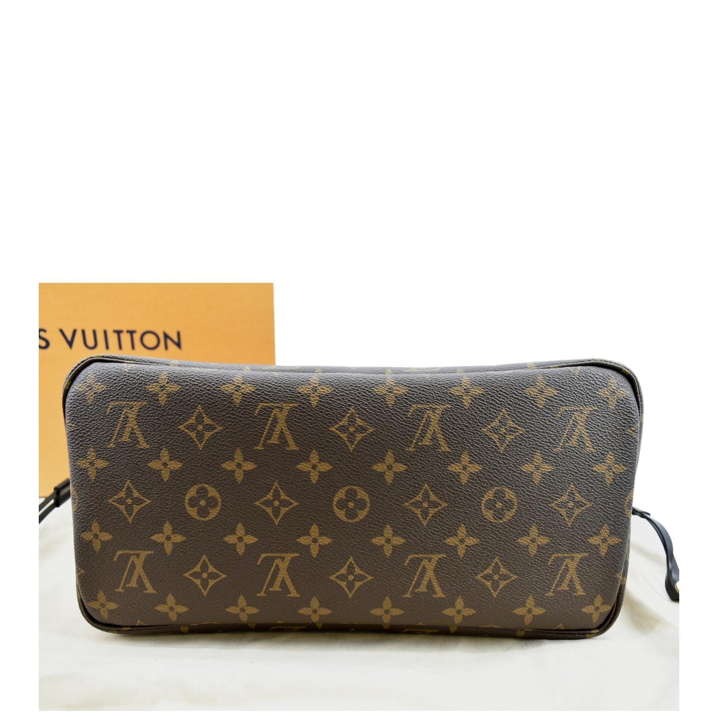 LOUIS VUITTON Neverfull Patches MM Monogram Canvas Tote Bag Brown