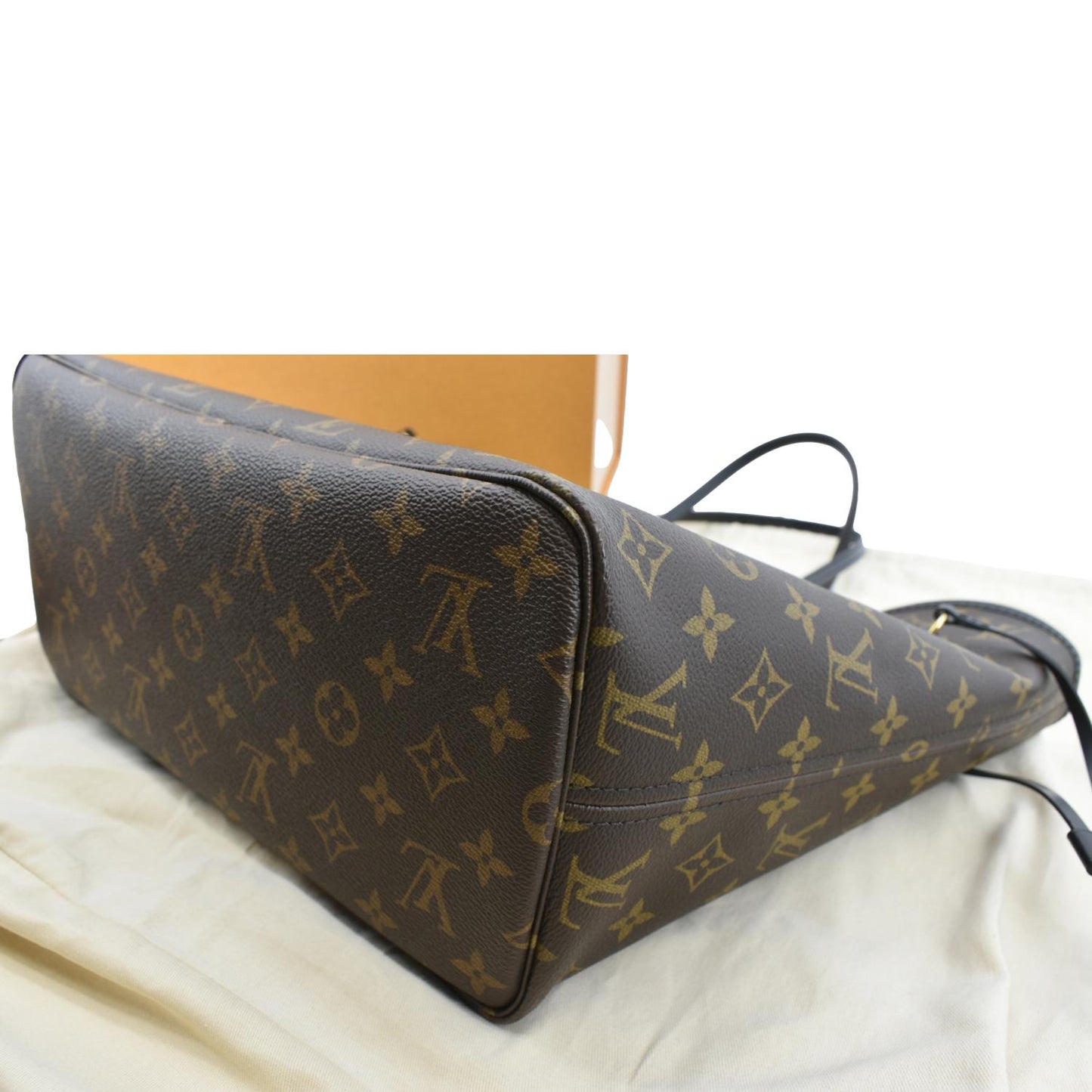 LOUIS VUITTON Neverfull Patches MM Monogram Canvas Tote Bag Brown