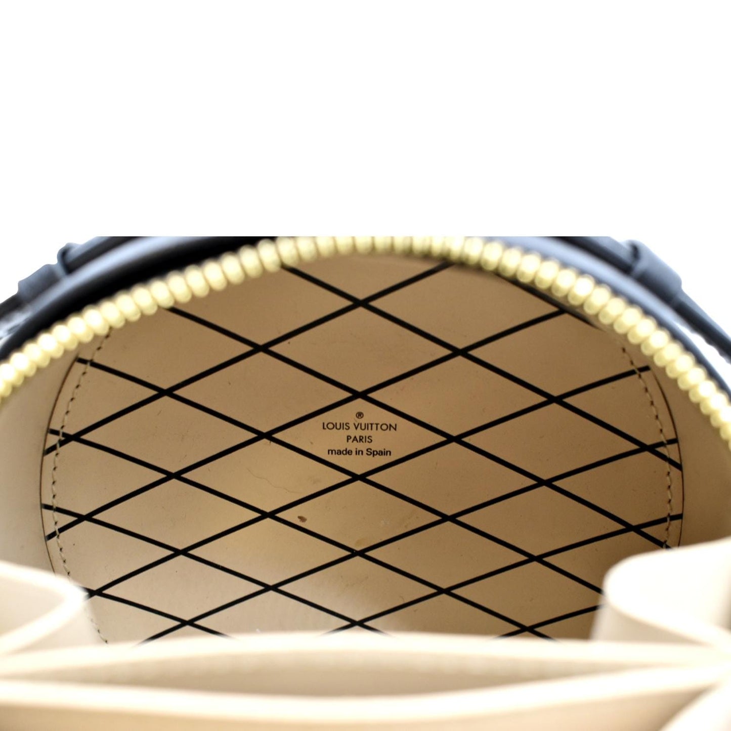 LOUIS VUITTON Petite Boite Chapeau Reverse Monogram Canvas Shoulder Bag Brown