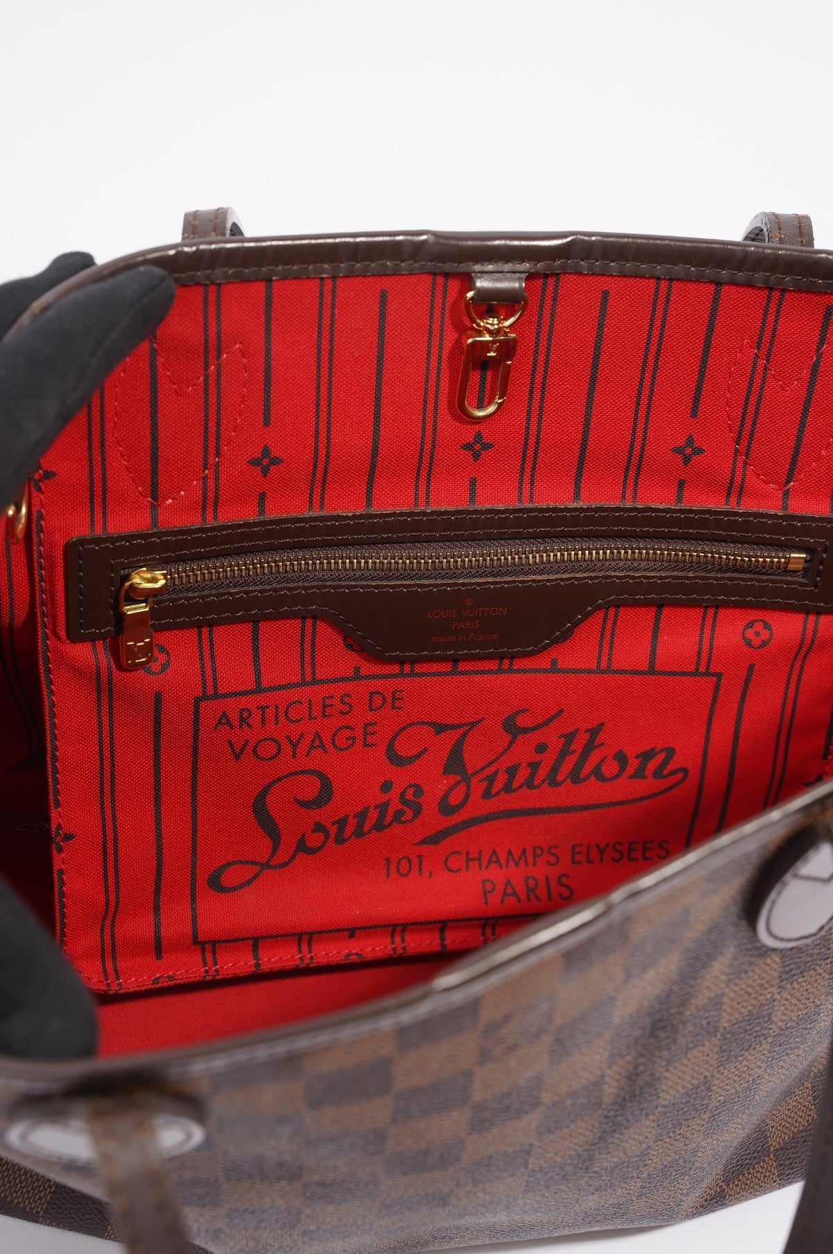 Louis Vuitton Neverfull Damier Ebene Canvas PM