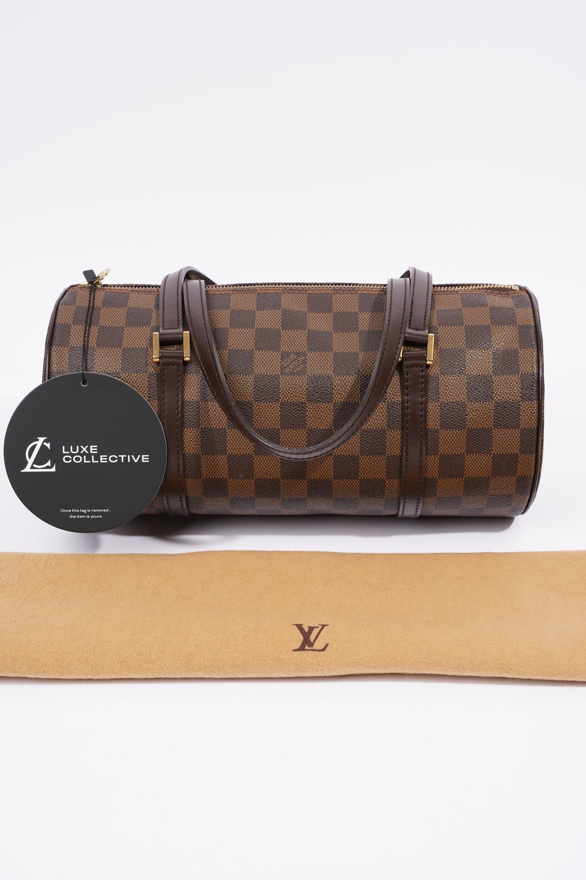 Louis Vuitton Papillon Damier Ebene / Brown Canvas 30