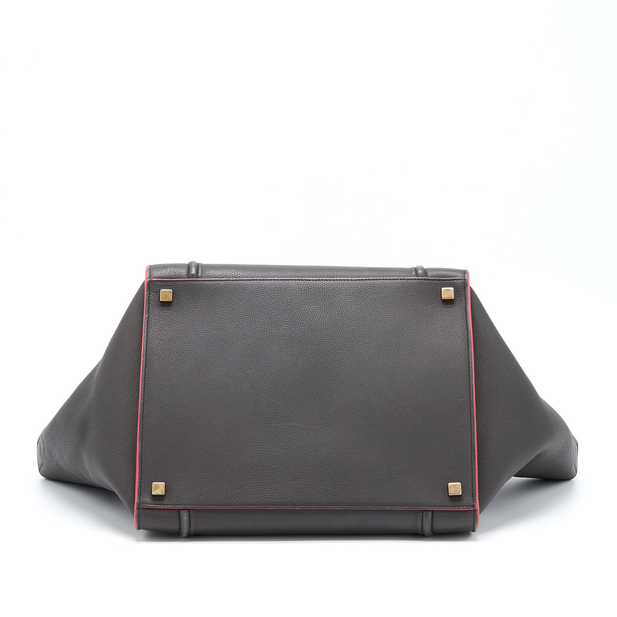 Celine Large Phantom Luggage Bag Calfskin Dark Grey/Pink