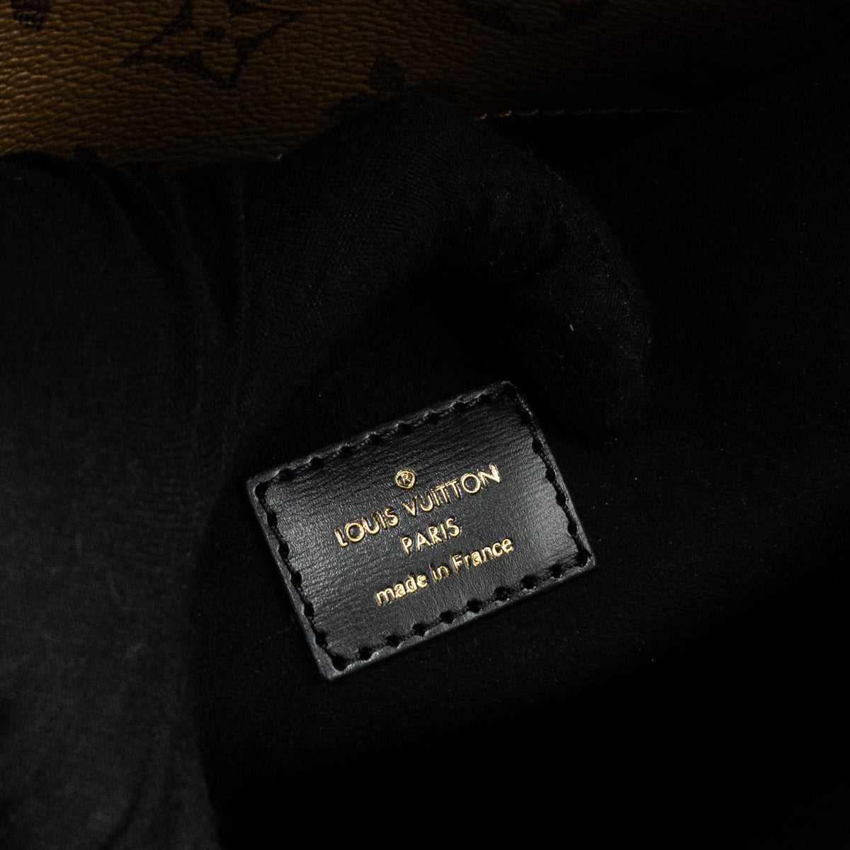 Louis Vuitton Pochette Métis Monogram Reverse Canvas GHW
