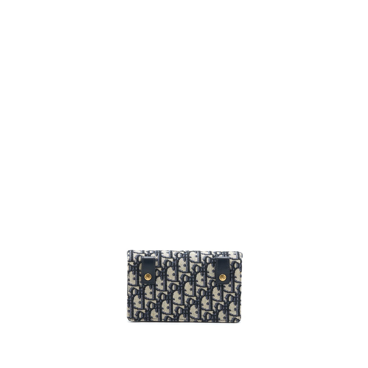 Dior Saddle Belt Pouch Oblique Blue GHW