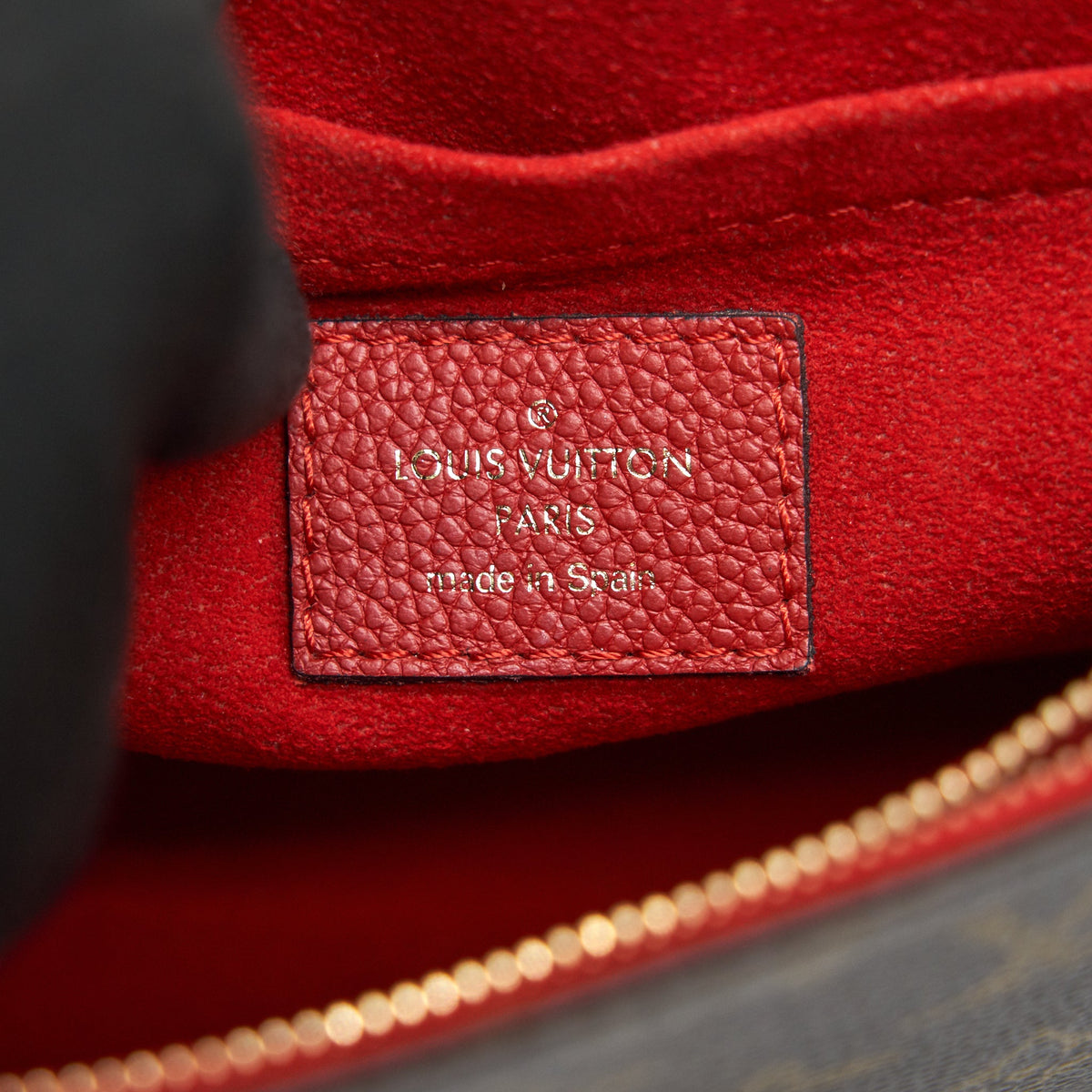 Louis Vuitton Saint Placide Monogram Canvas/ Cherry