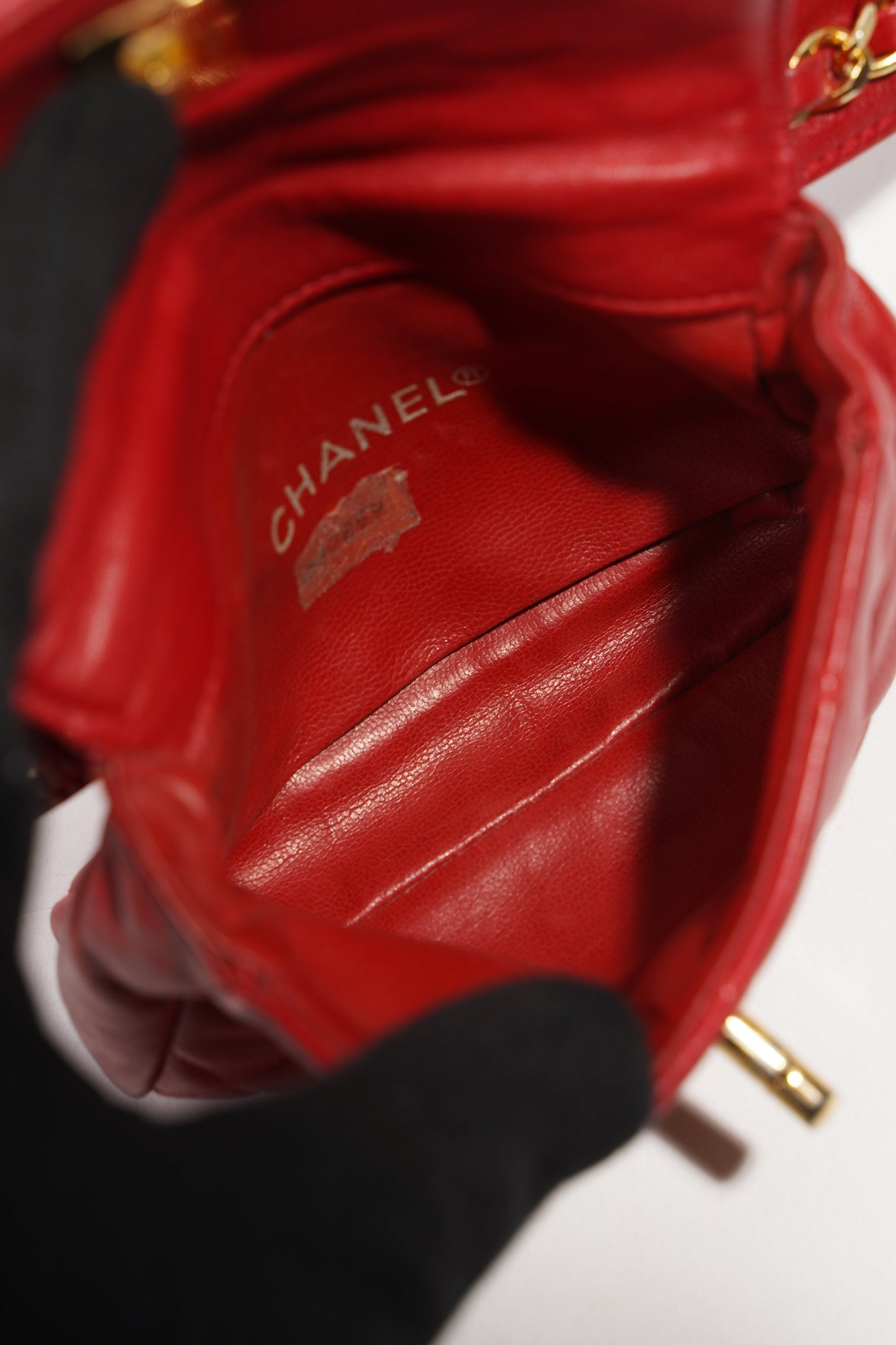 Chanel Womens Vintage CC Belt Bag Mini