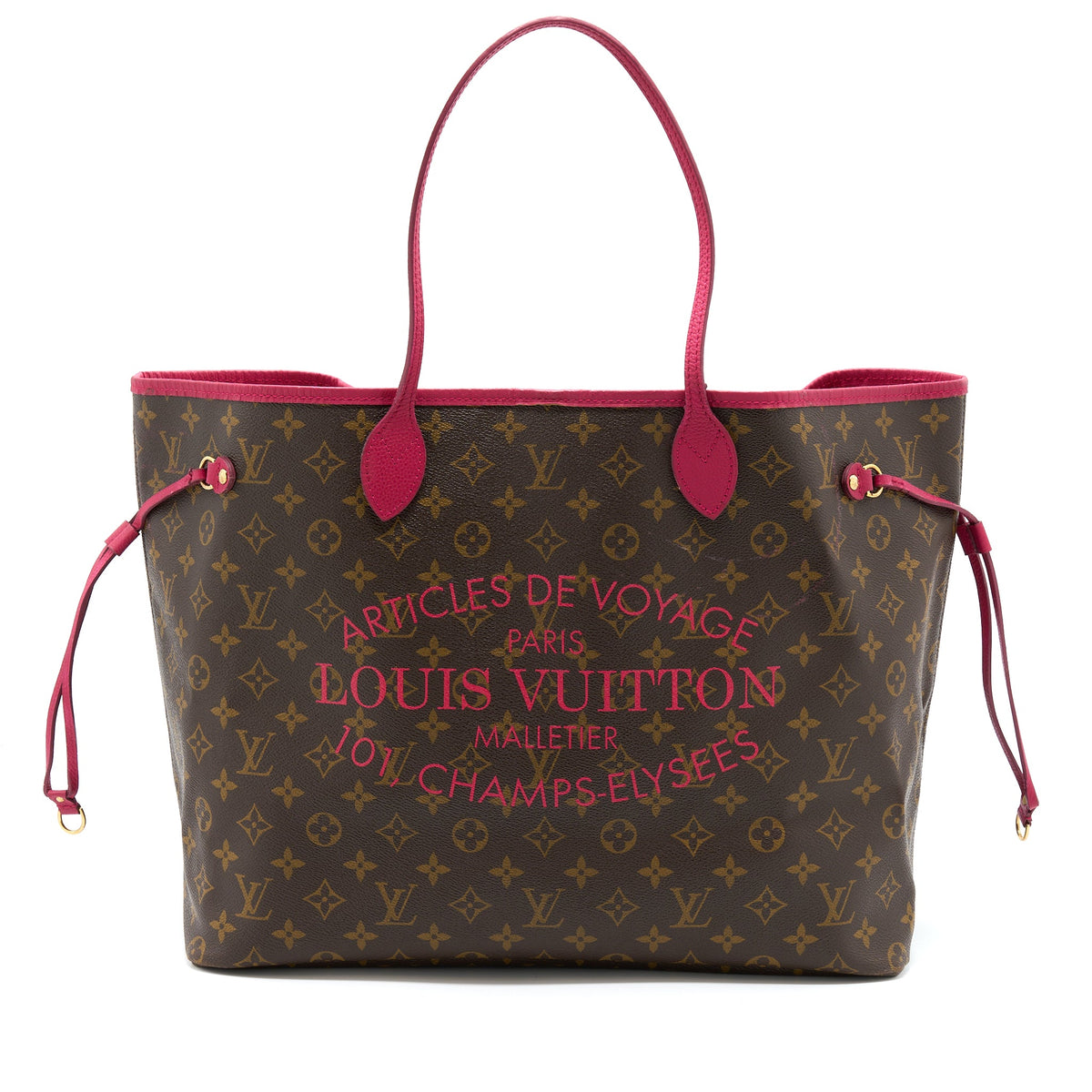 Louis Vuitton Neverfull GM Articles De Voyage Monogram Canvas GHW