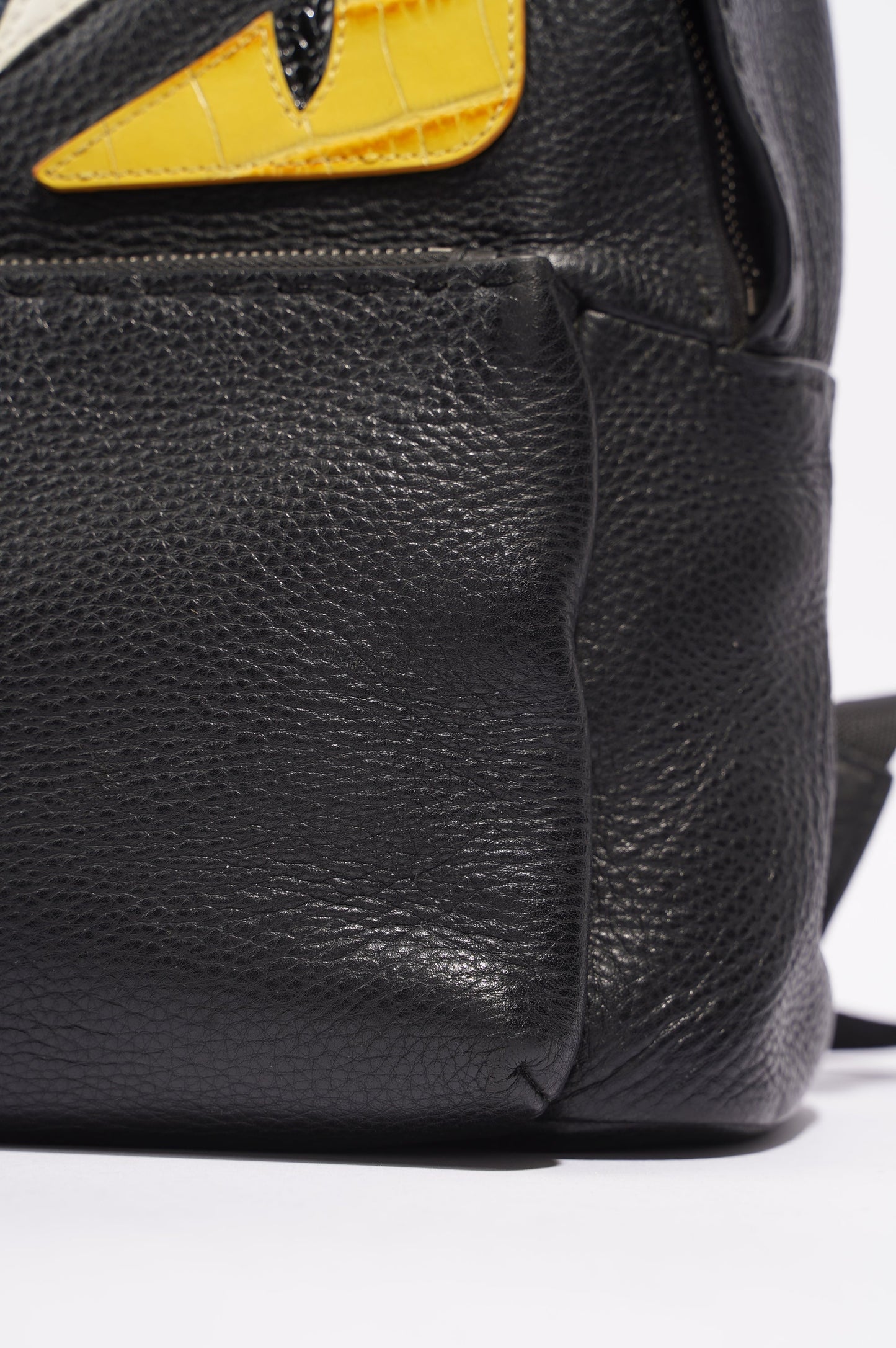 Fendi Womens Monster Backpack Black