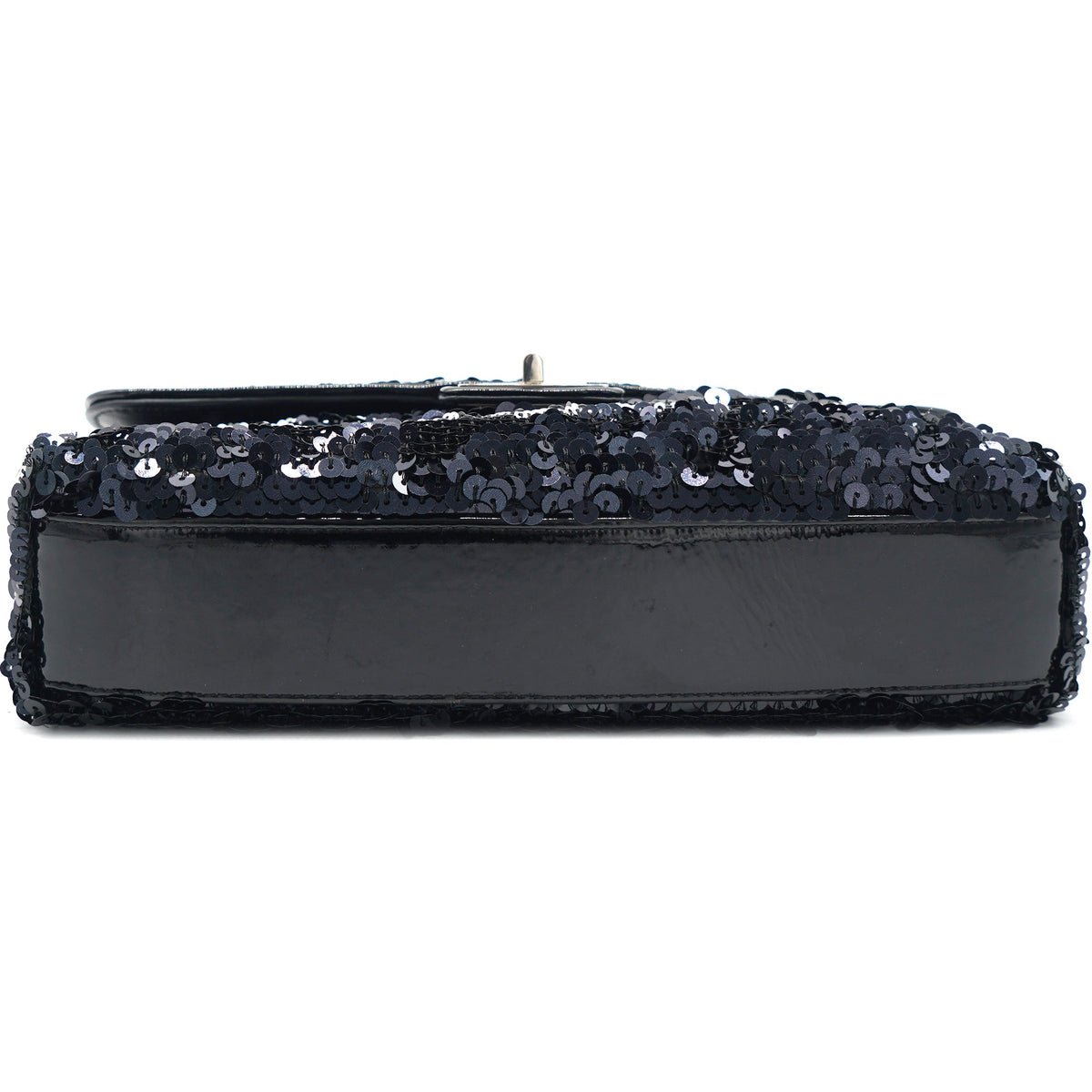 Chanel Reissue Sequin Medium Flap Bag Black/Silver