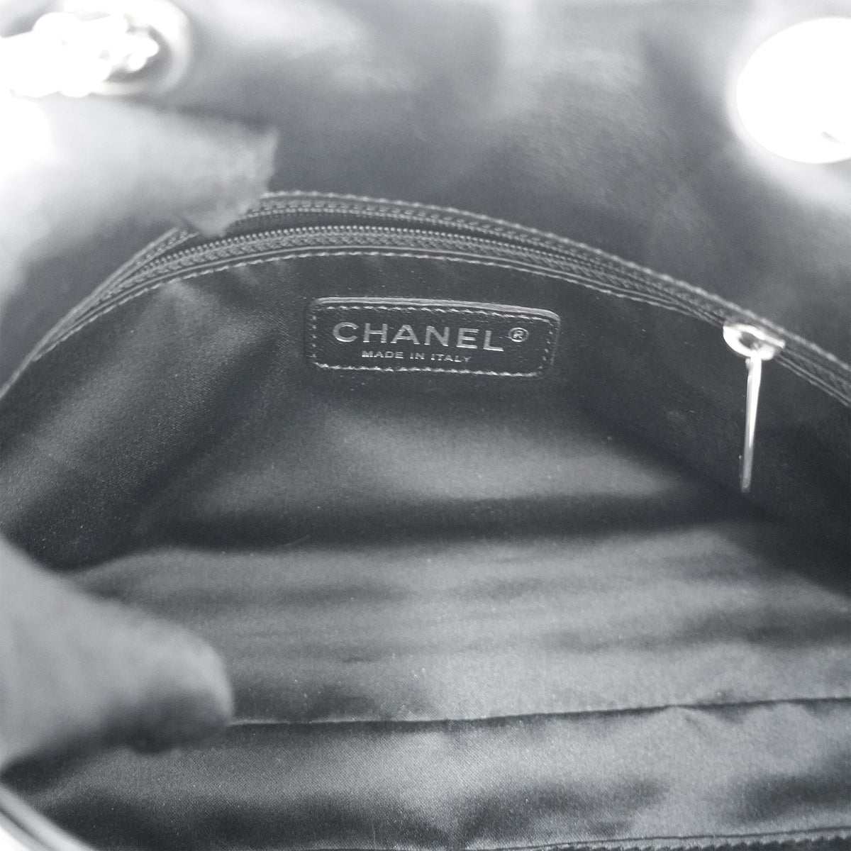 Chanel Reissue Sequin Medium Flap Bag Black/Silver