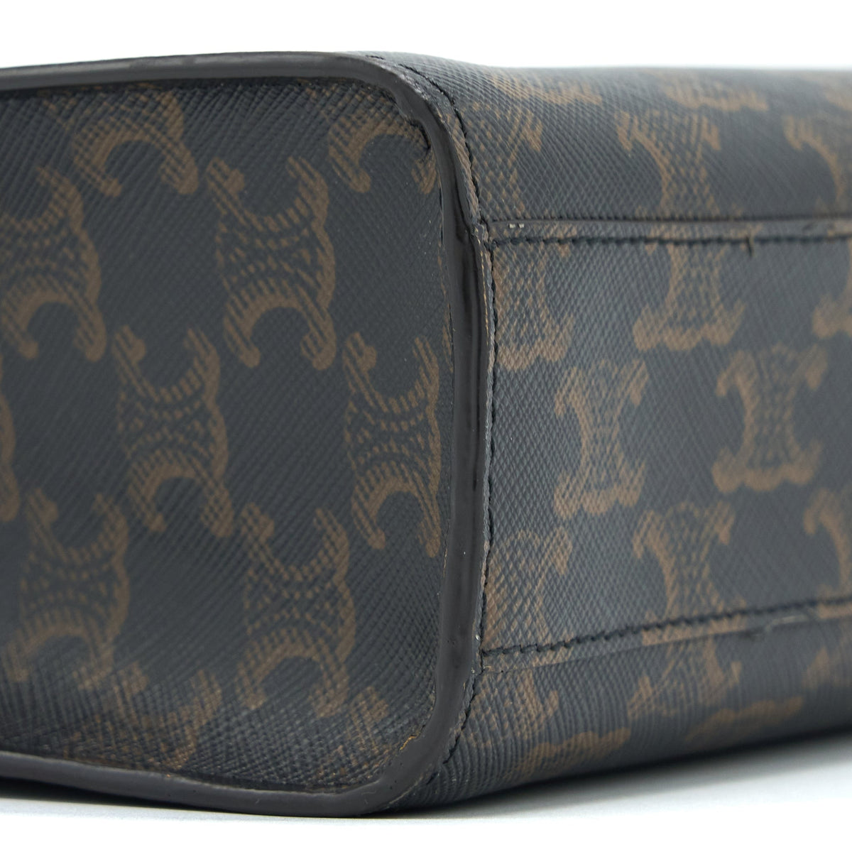 Celine Vertical Cabas Triomphe Canvas GHW