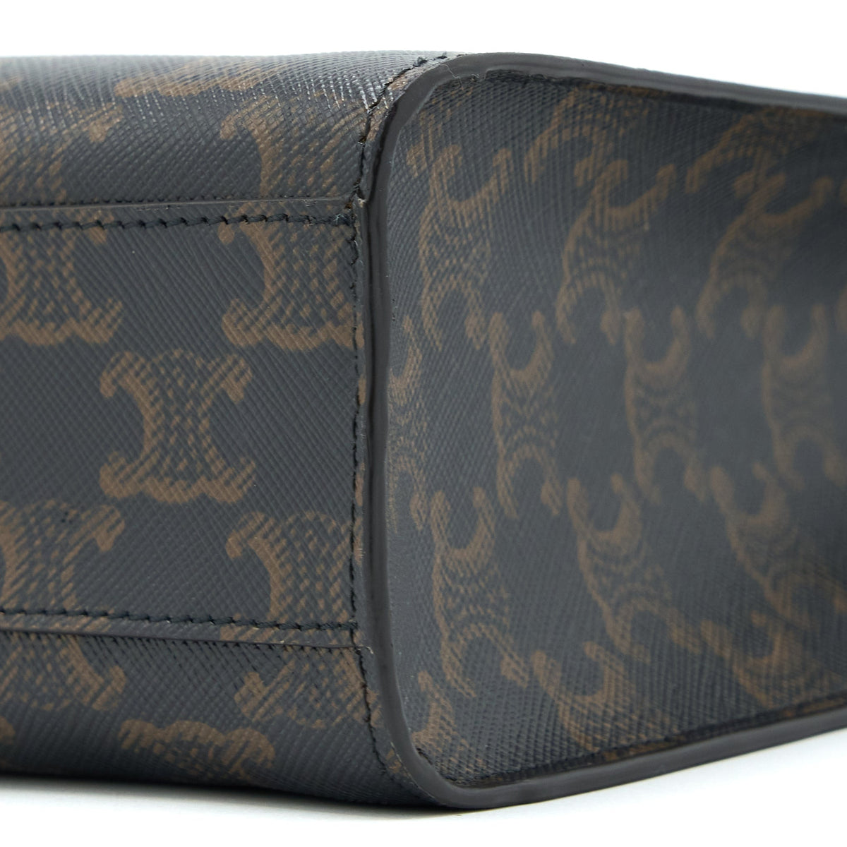 Celine Vertical Cabas Triomphe Canvas GHW