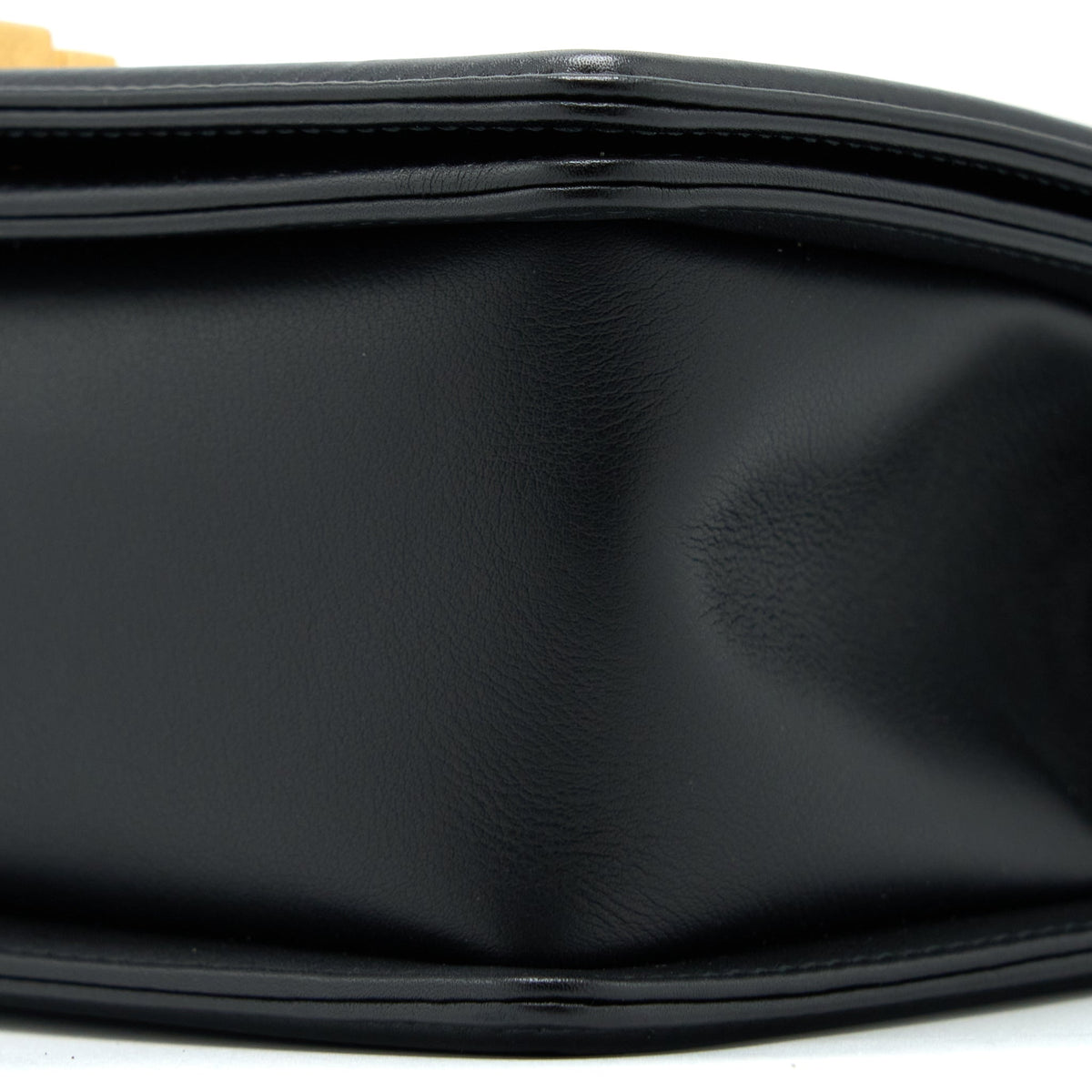 Chanel Medium Boy Bag Calfskin Black Brushed GHW