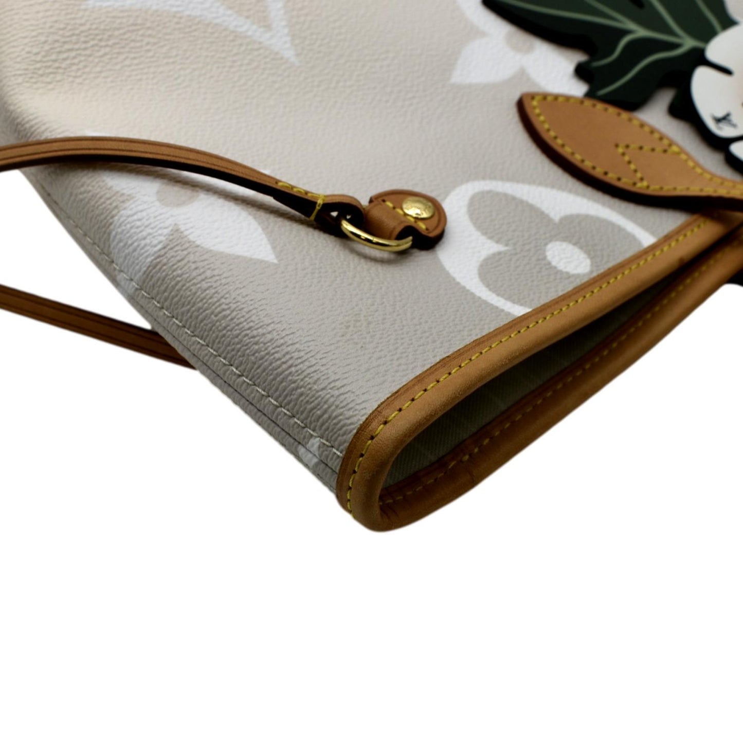 LOUIS VUITTON Neverfull MM By The Pool Monogram Giant Tote Bag Brume