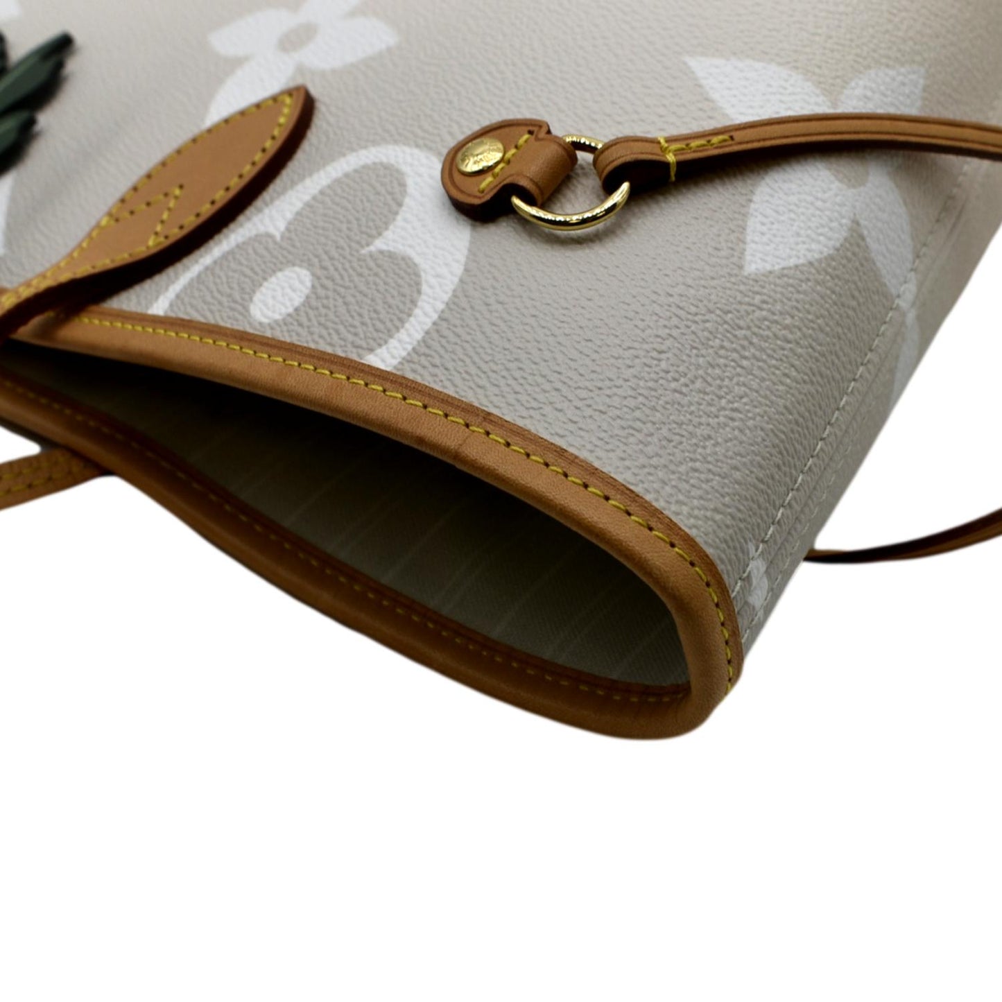 LOUIS VUITTON Neverfull MM By The Pool Monogram Giant Tote Bag Brume