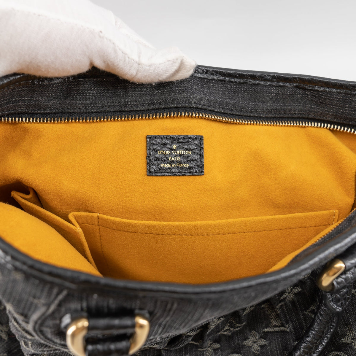 Louis Vuitton Neo Cabby MM Monogram Denim Noir