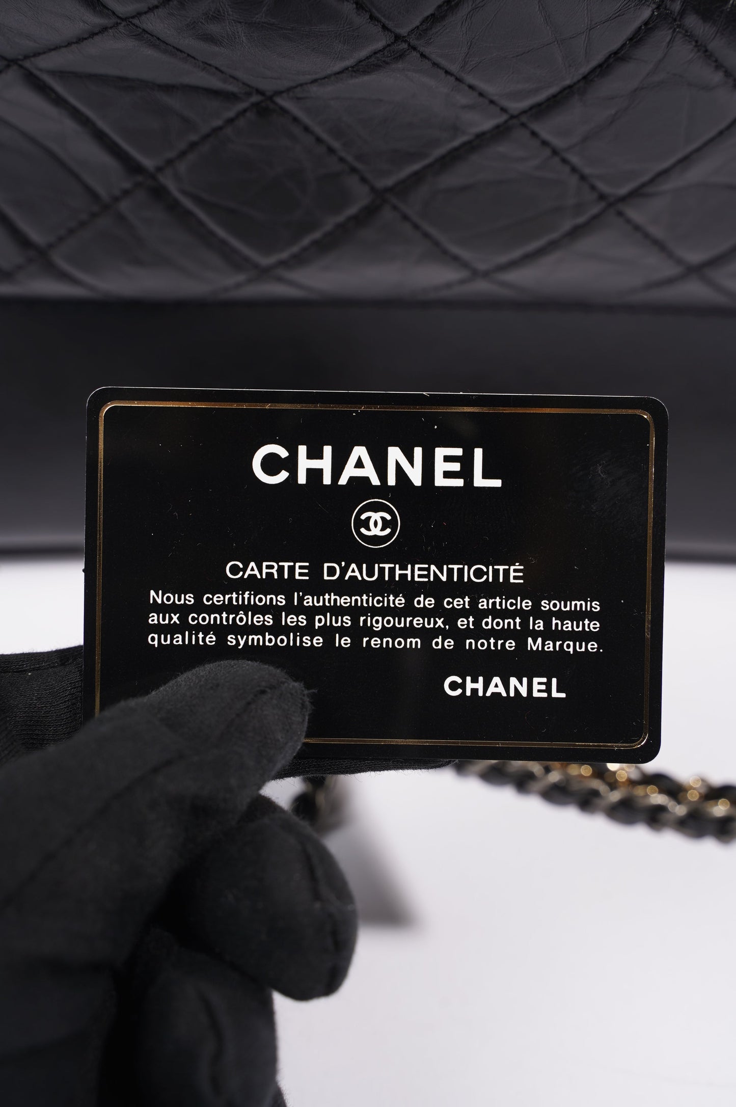 Chanel Womens Gabrielle Hobo Bag Black Lambskin Large