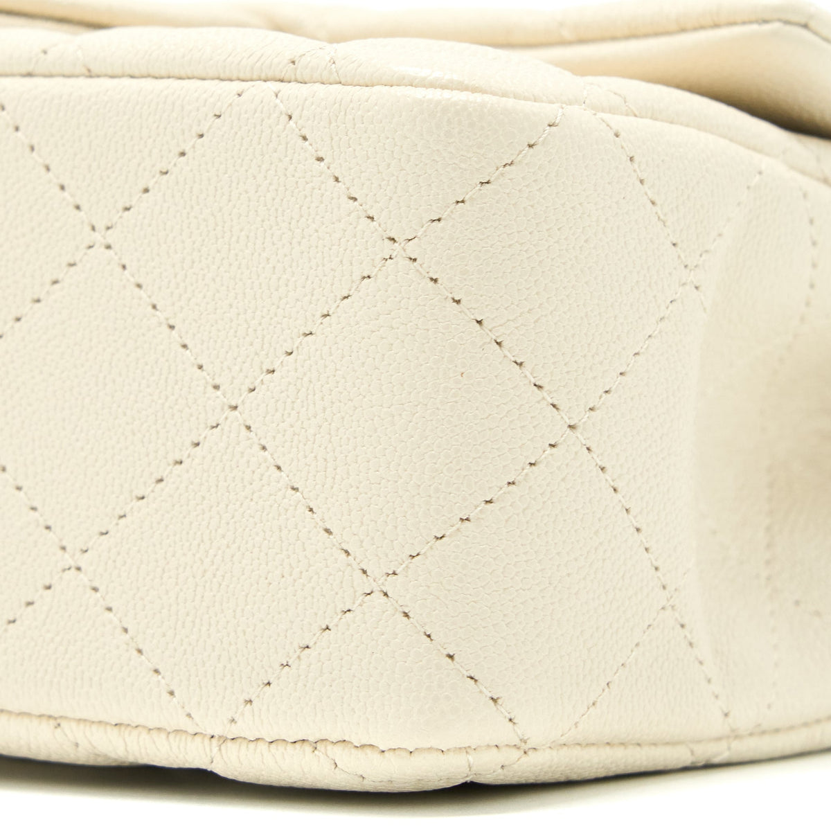 Chanel Top Handle Mini Rectangular Grained Calfskin Light Beige Brushed GHW