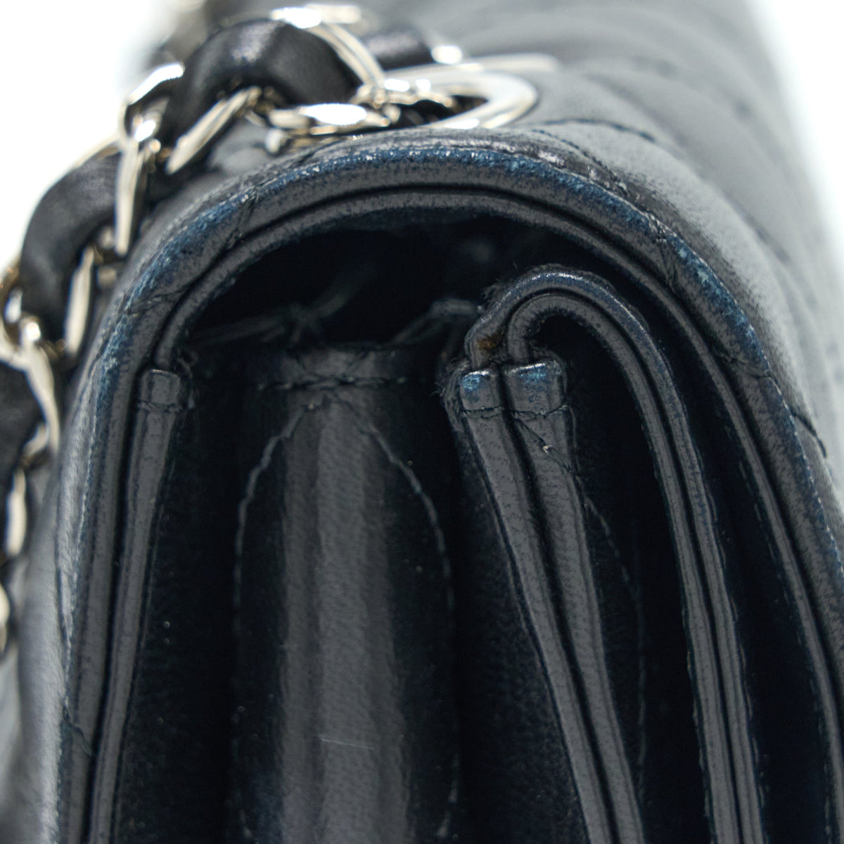 Chanel Quilted Flap Bag Lambskin Black SHW
