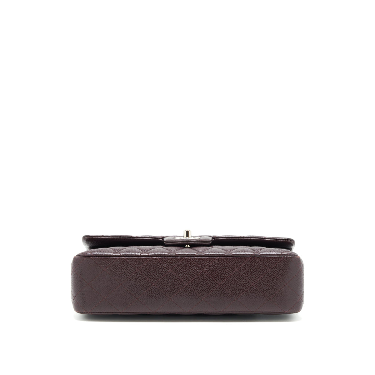 Chanel Medium Classic double Flap bag Caviar Burgundy SHW