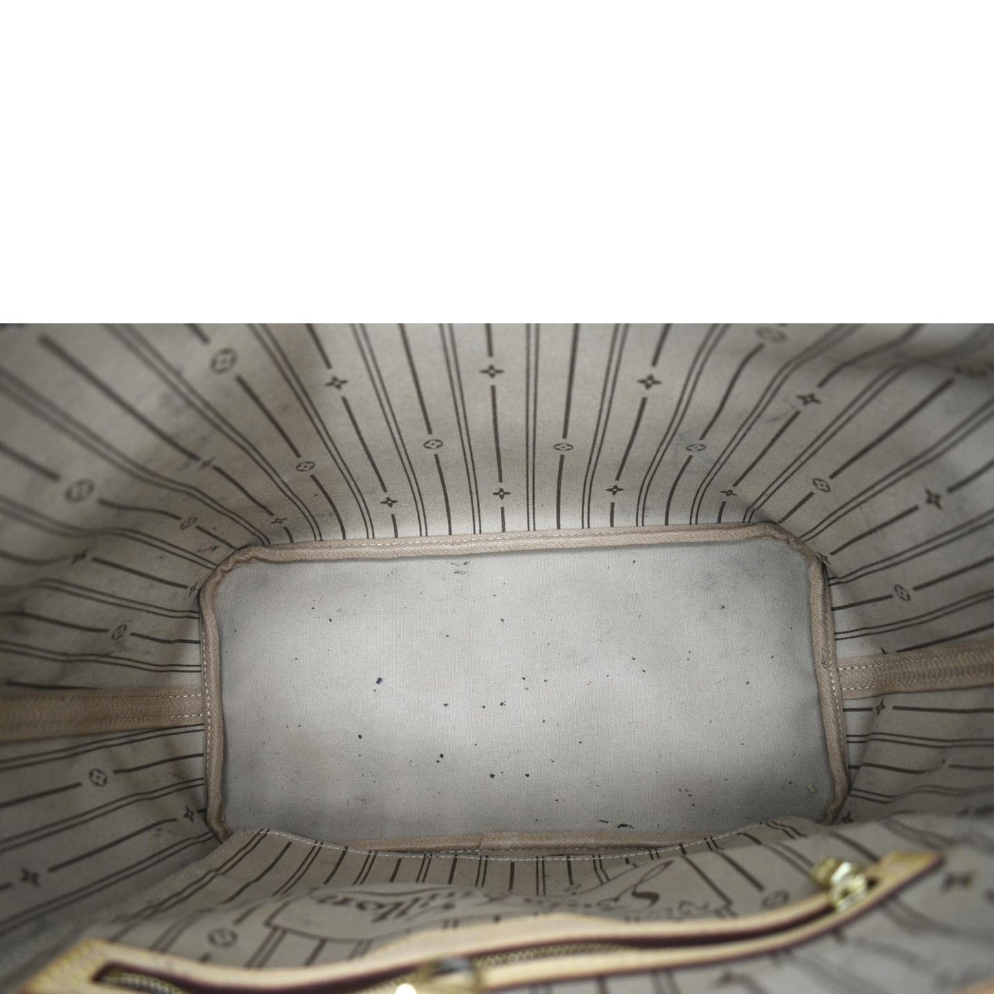 LOUIS VUITTON Neverfull My LV Heritage Monogram Canvas Tote Bag Brown