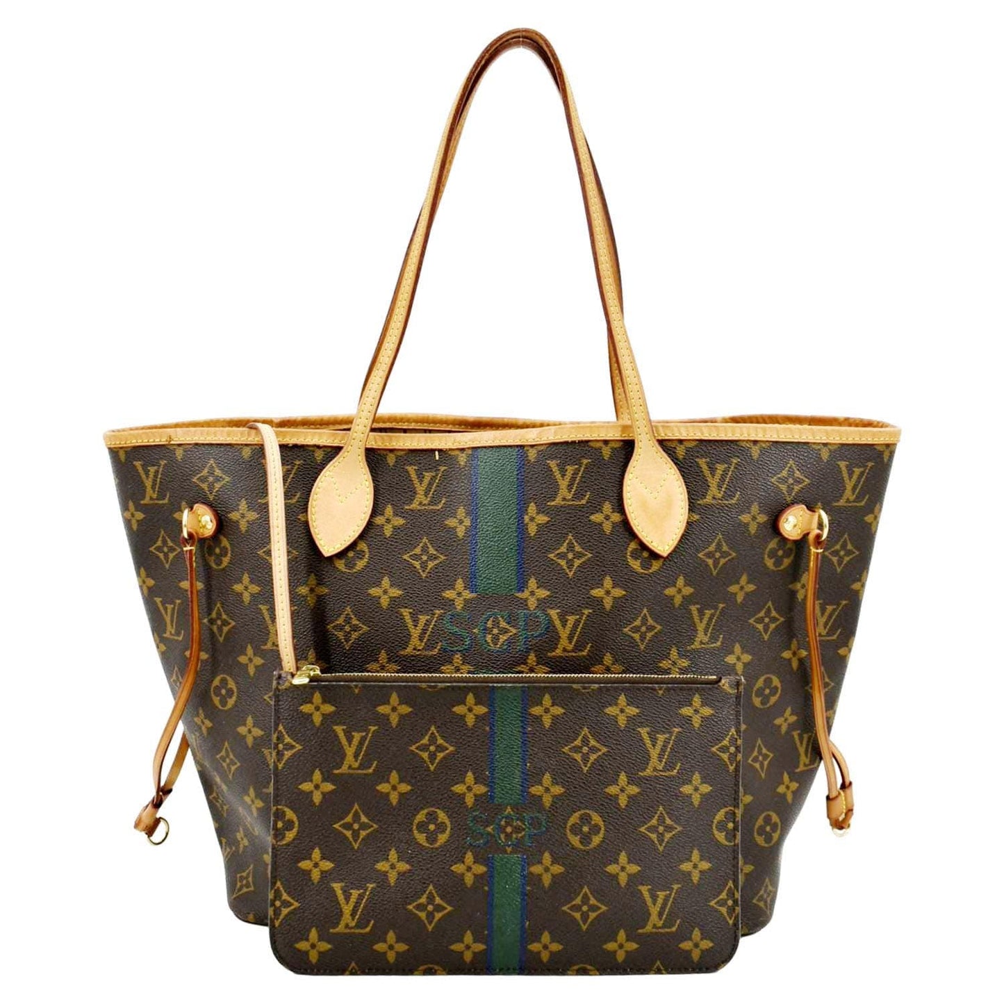 LOUIS VUITTON Neverfull My LV Heritage Monogram Canvas Tote Bag Brown