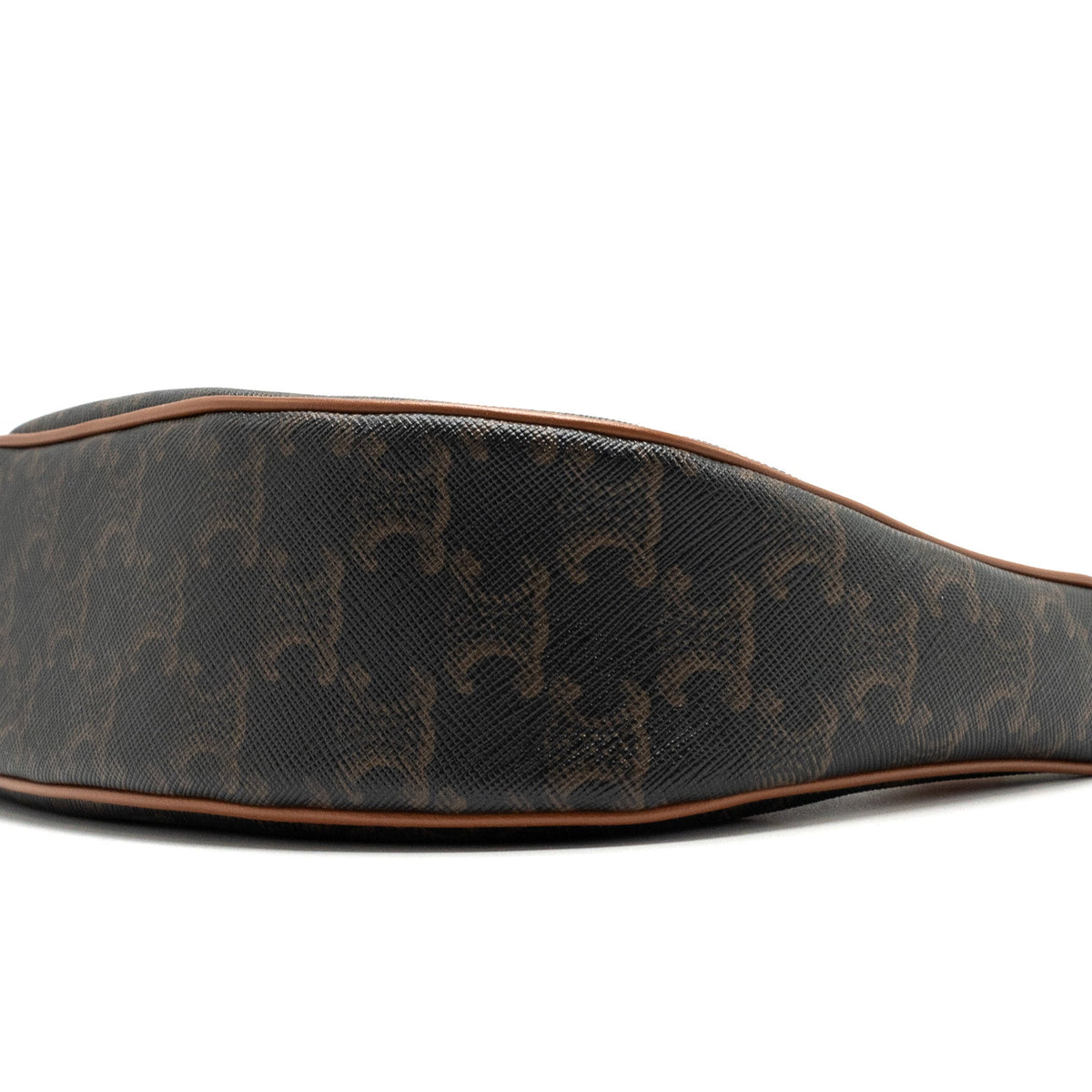 Celine AVA BAG IN TRIOMPHE CANVAS AND CALFSKIN TAN