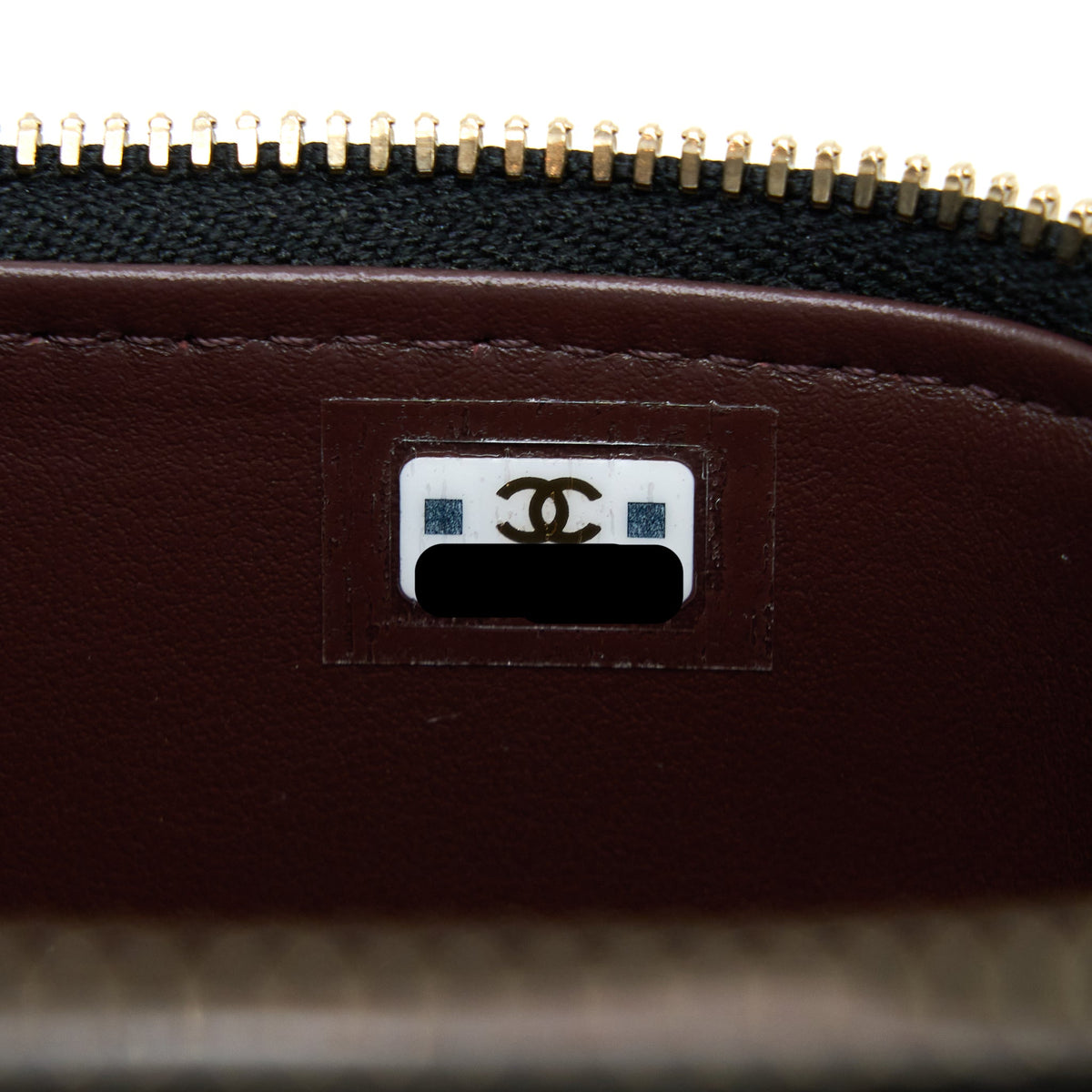 Chanel Mini Vanity with Chain Caviar Black LGHW