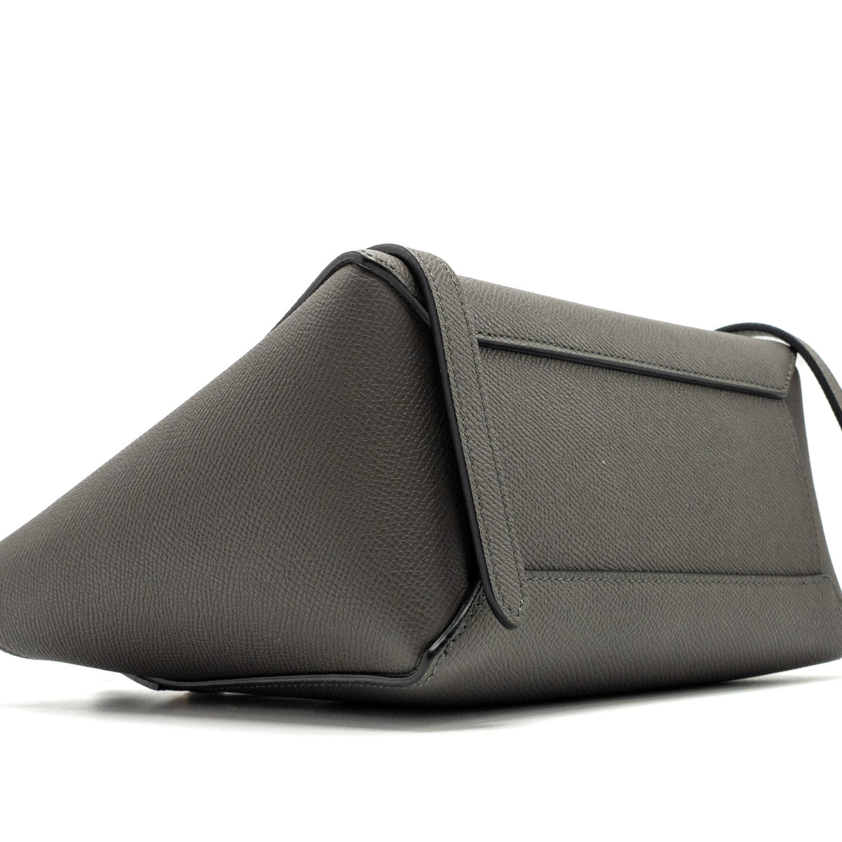 Celine nano belt bag calfskin grey GHW