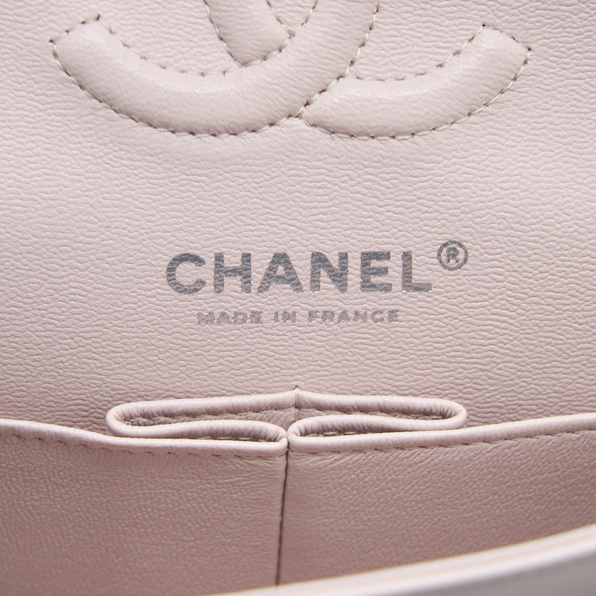 Chanel Small Classic Double Flap Lambskin Light Purple SHW (Microchip)