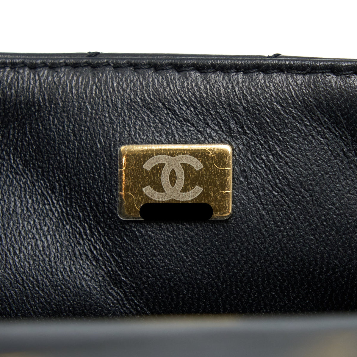 Chanel Mini 2.55 Reissue Flap Bag Aged Calfskin Black Brushed GHW (Microchip)
