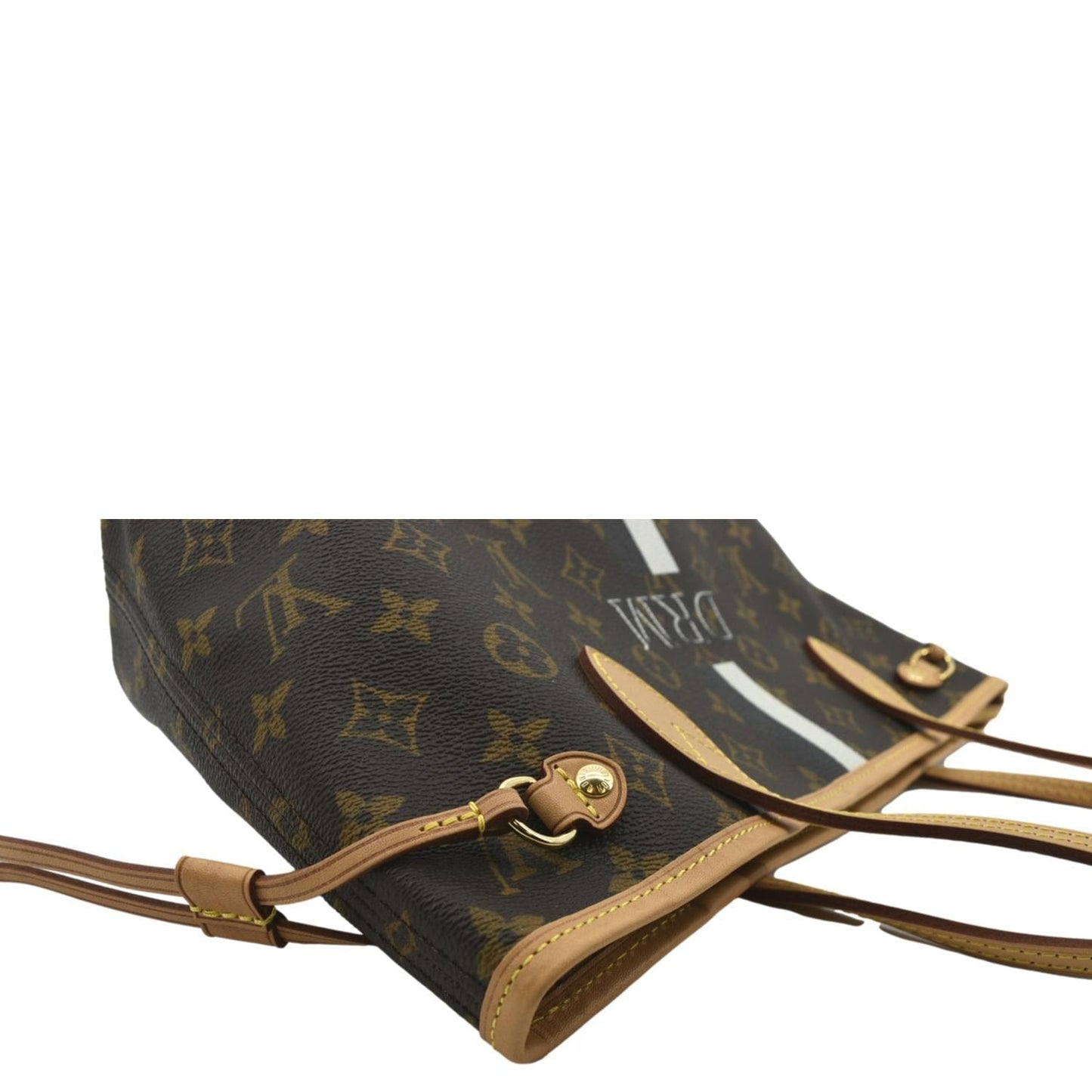 LOUIS VUITTON Neverfull PM Monogram Canvas Tote Bag Brown