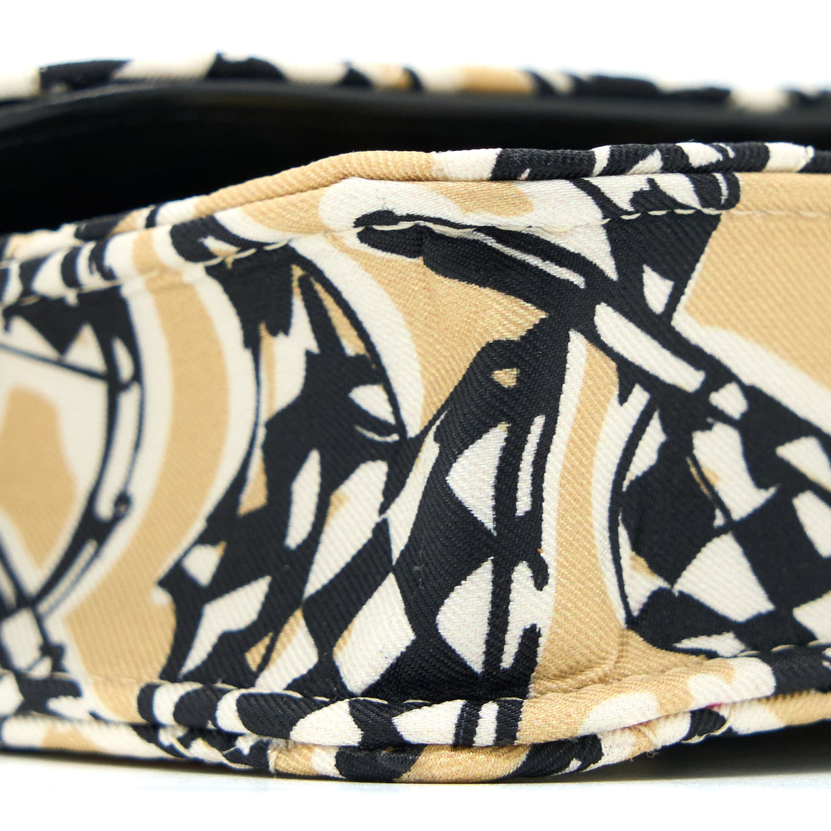 Chanel Mini Flap Bag Fabric Multicolour LGHW (Microchip)