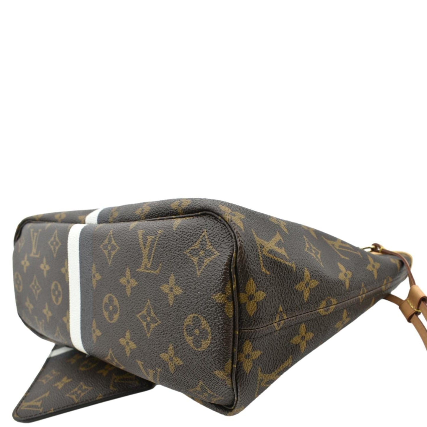 LOUIS VUITTON Neverfull PM Monogram Canvas Tote Bag Brown