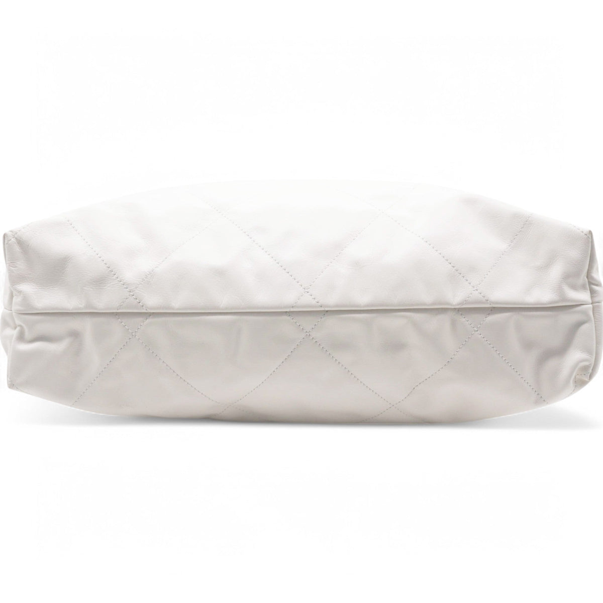 Chanel Shiny Quilted Large Chanel 22 White