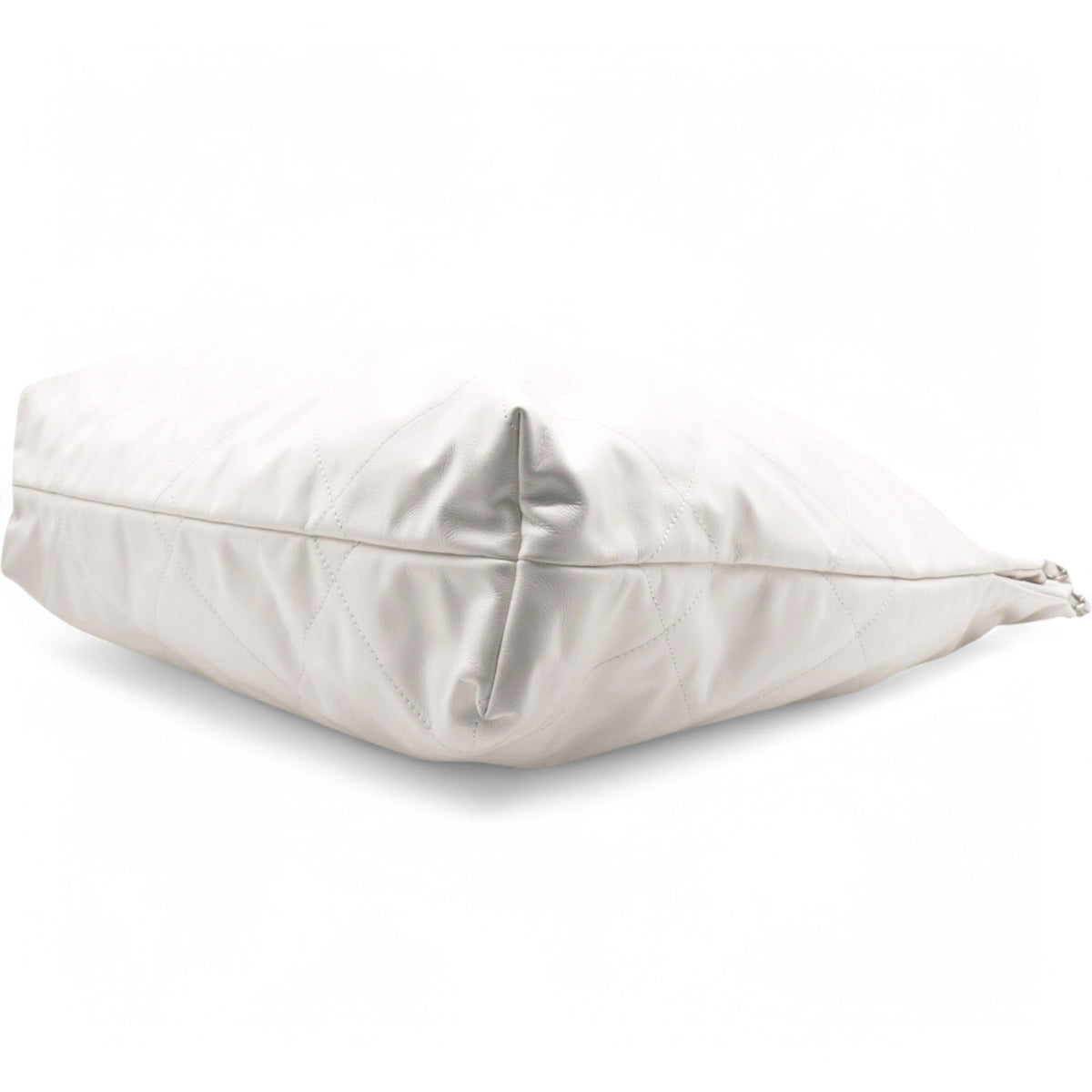 Chanel Shiny Quilted Large Chanel 22 White