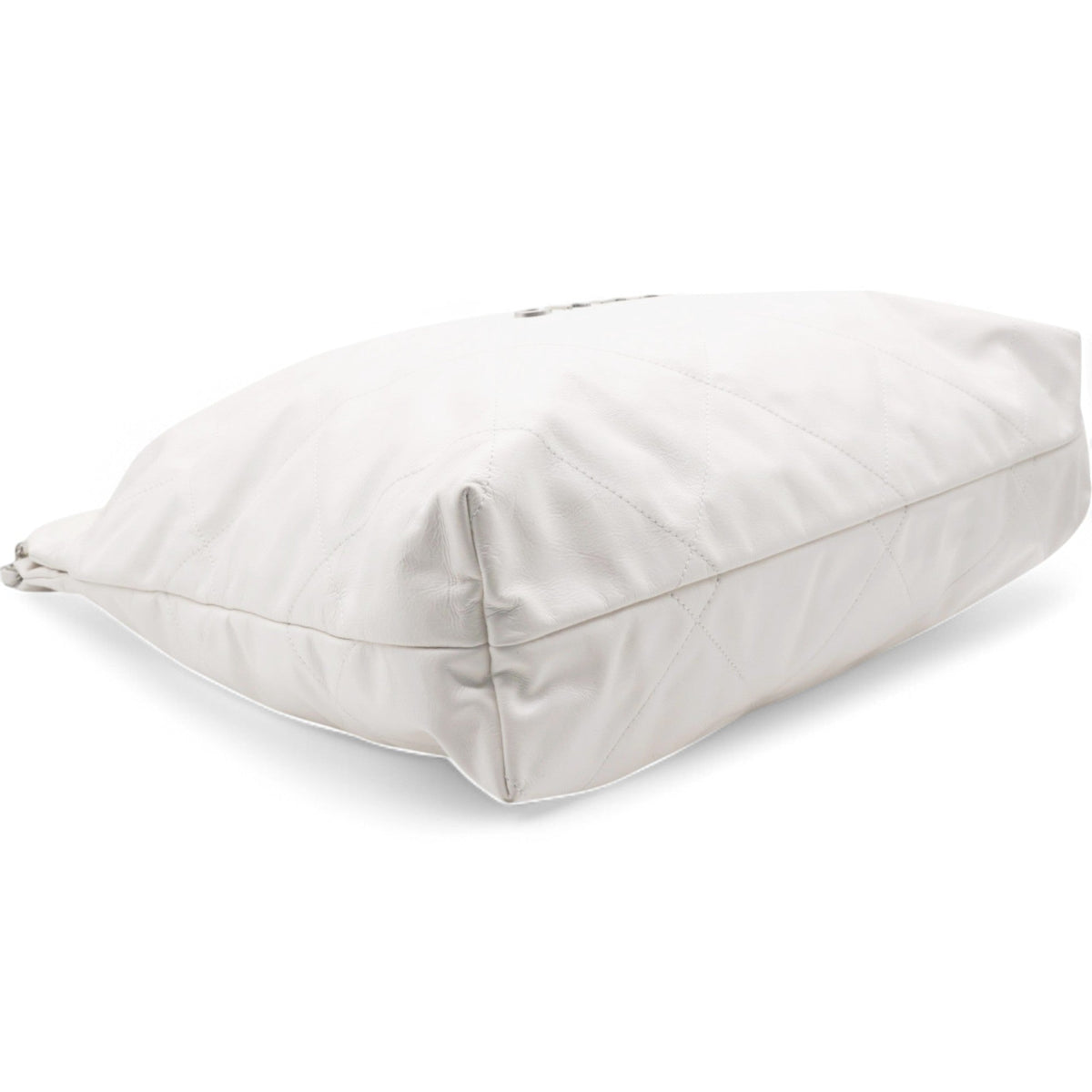 Chanel Shiny Quilted Large Chanel 22 White