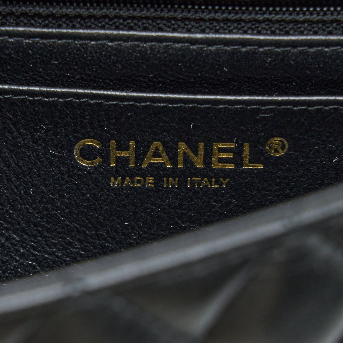 Chanel Mini Rectangular Flap Bag Lambskin Black LGHW