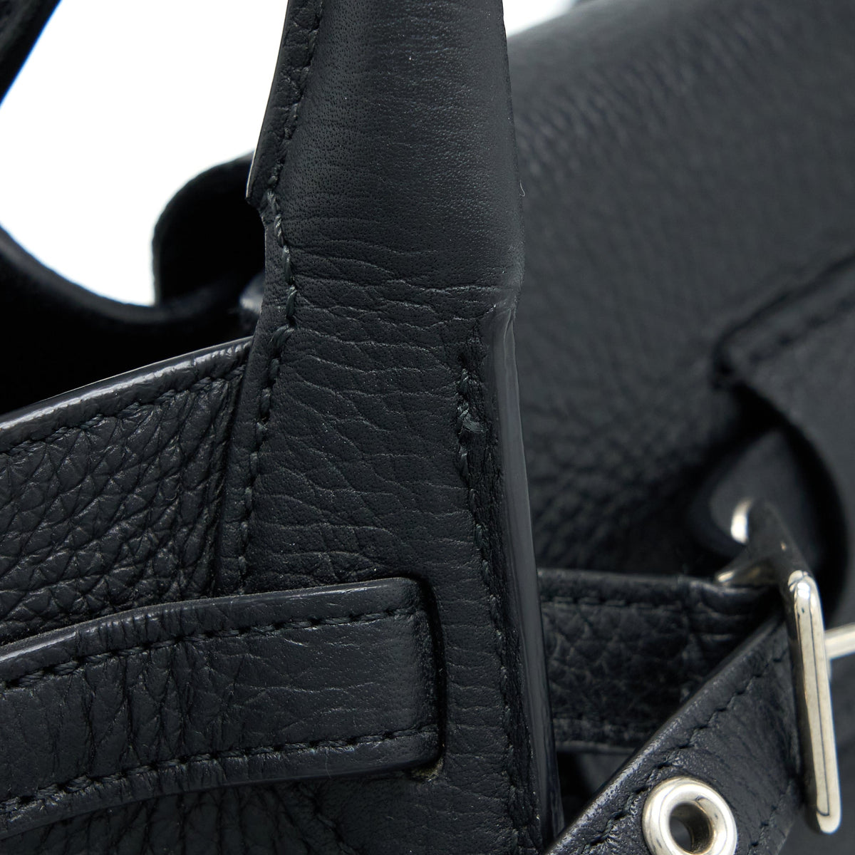 Celine Big Bag Leather Black SHW