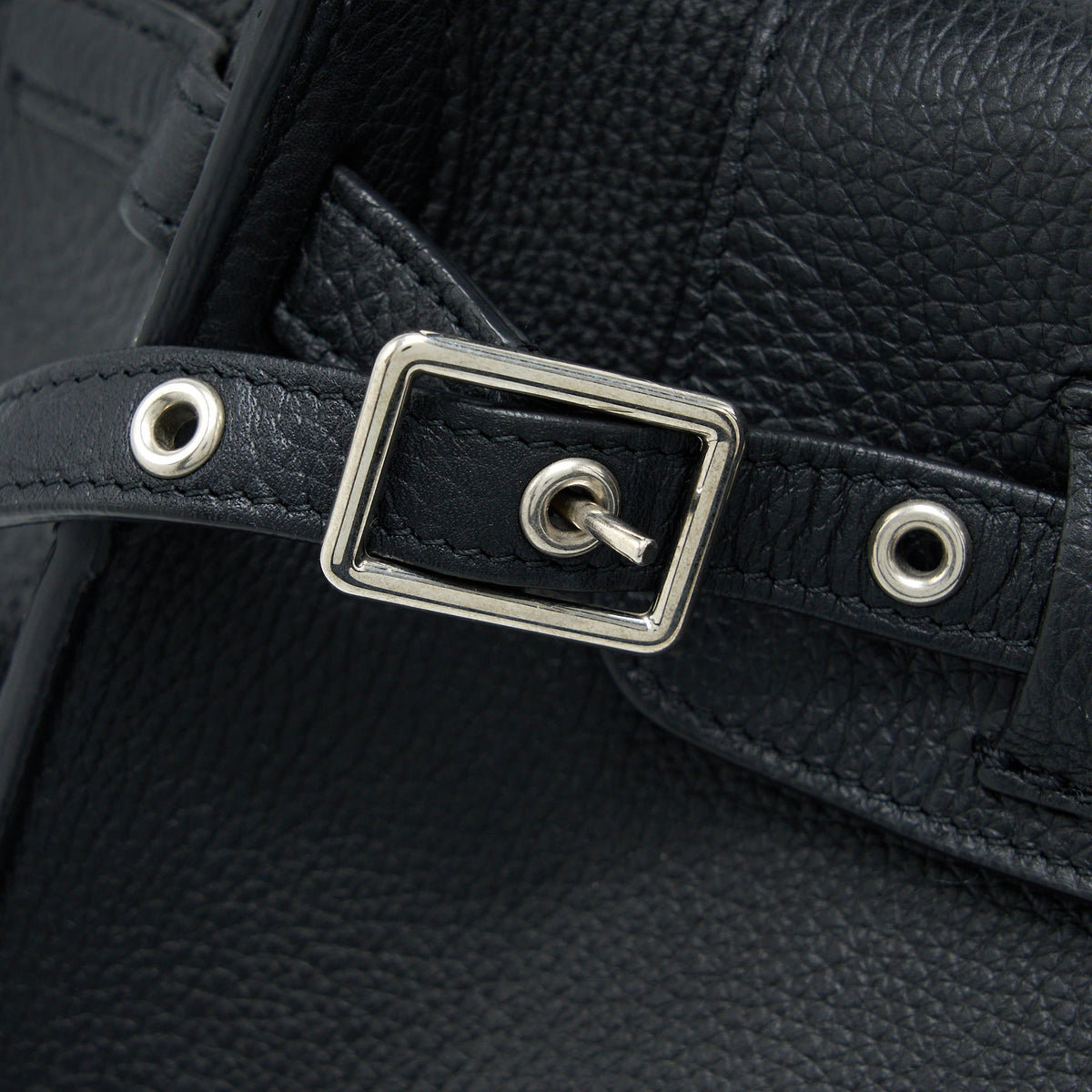 Celine Big Bag Leather Black SHW