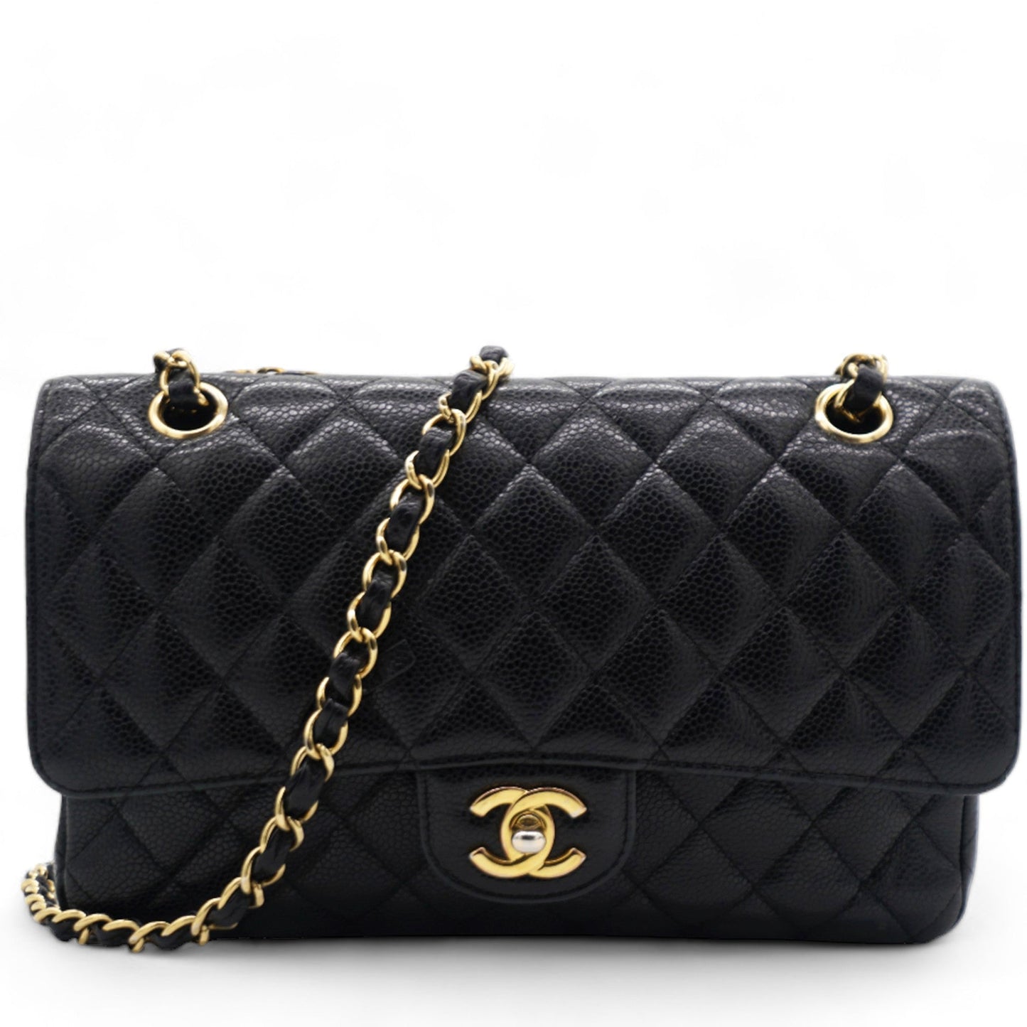 Chanel Caviar Quilted  Double Flap Black