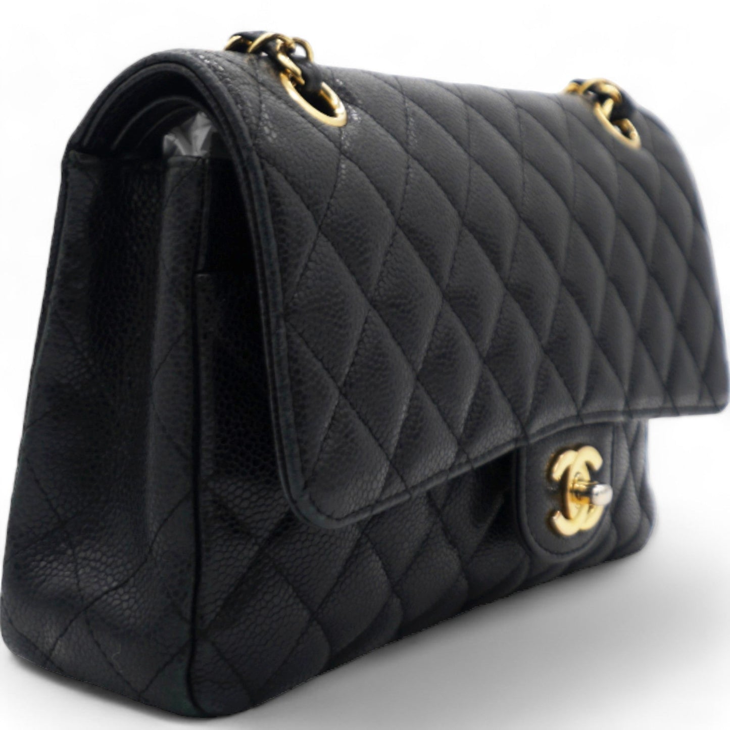 Chanel Caviar Quilted  Double Flap Black